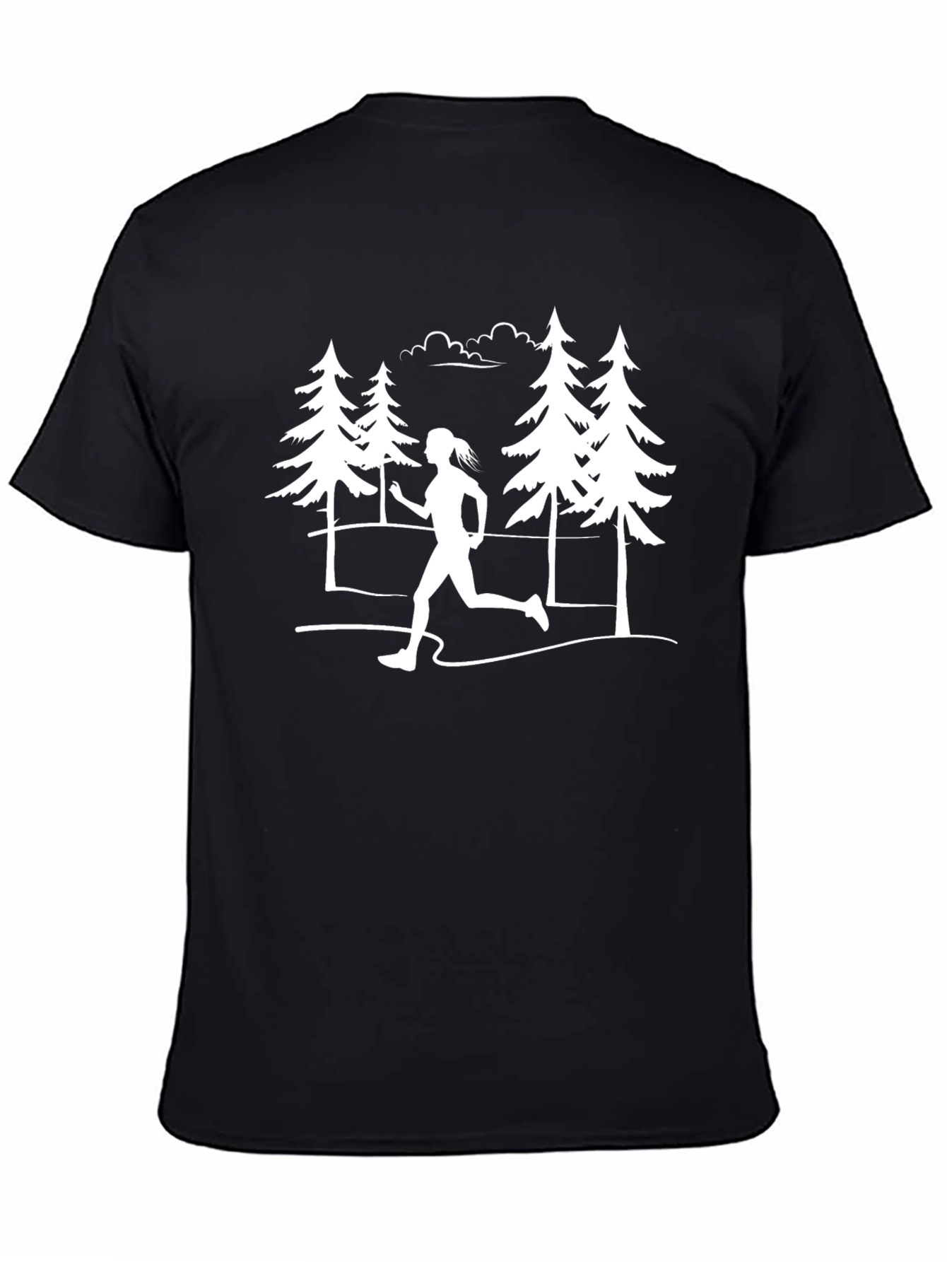 Trail Runner T-Shirt - Nature Inspired Graphic Tee