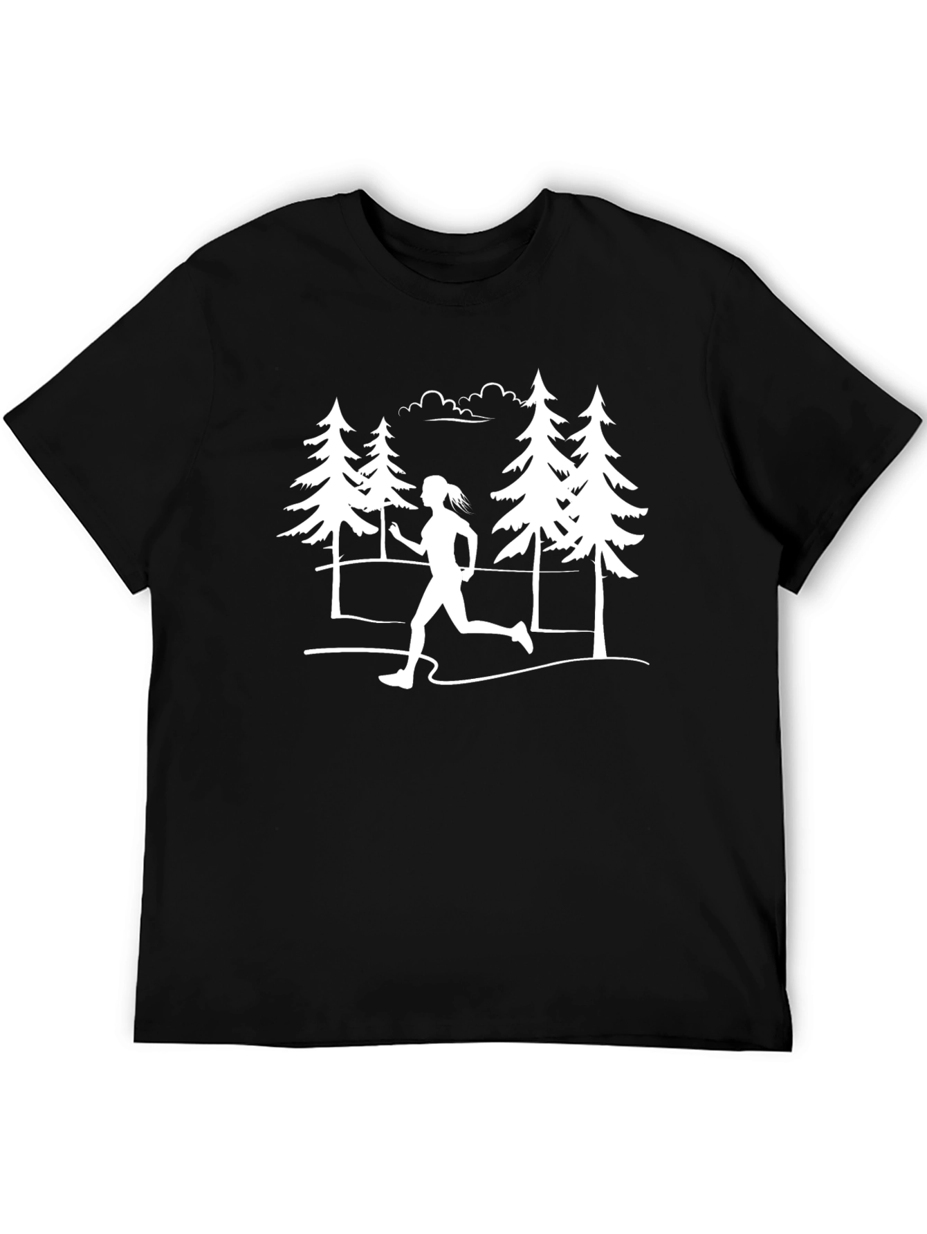 Trail Runner T-Shirt - Nature Inspired Graphic Tee