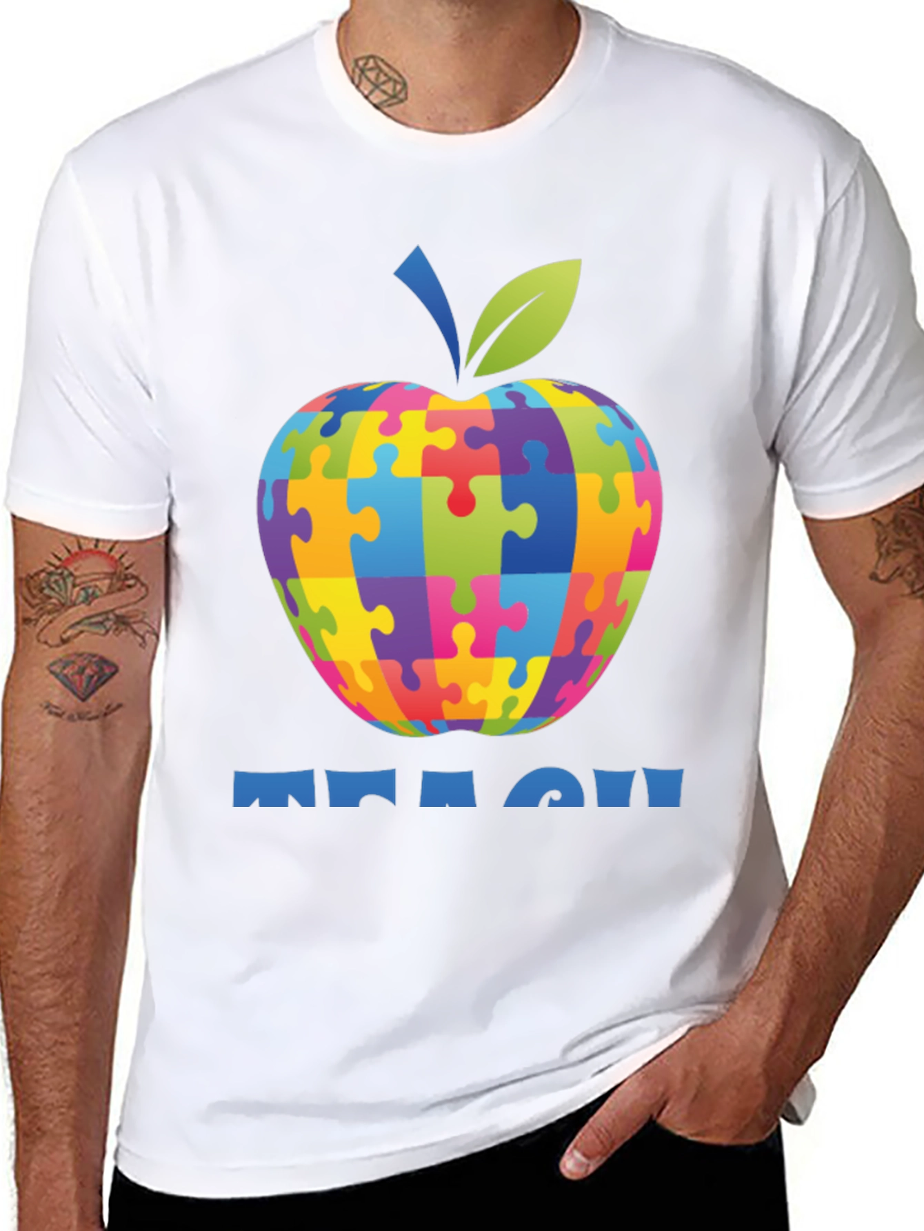 Autism Awareness Teacher T-Shirt