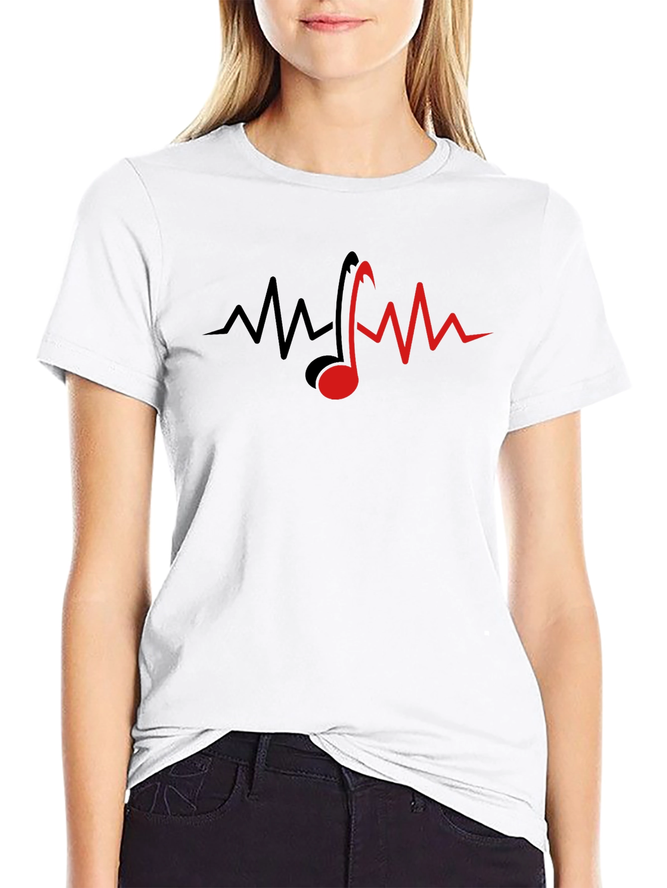 Music Heartbeat Graphic Tee