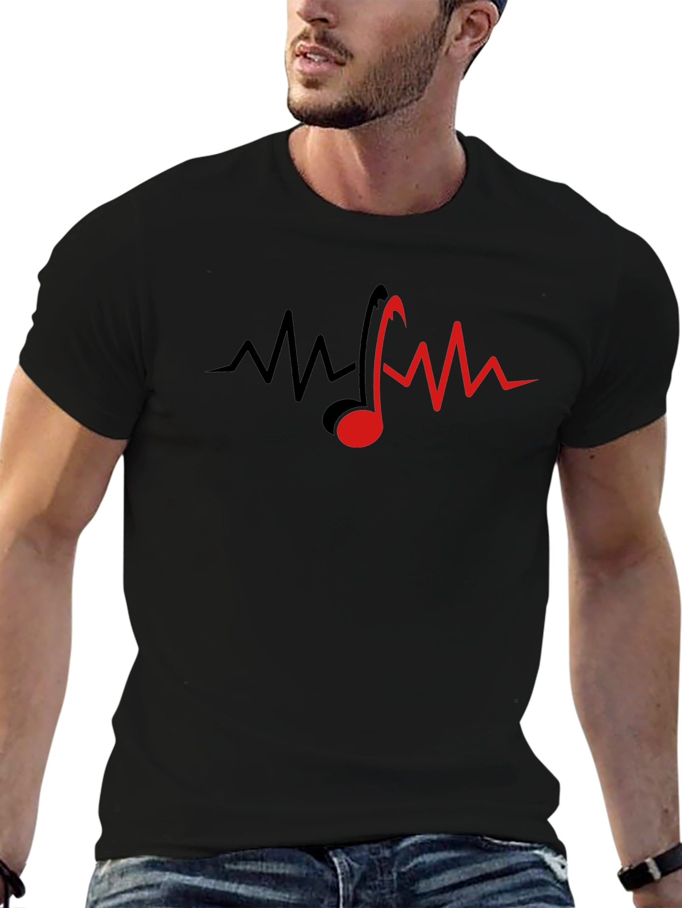 Music Heartbeat Graphic Tee