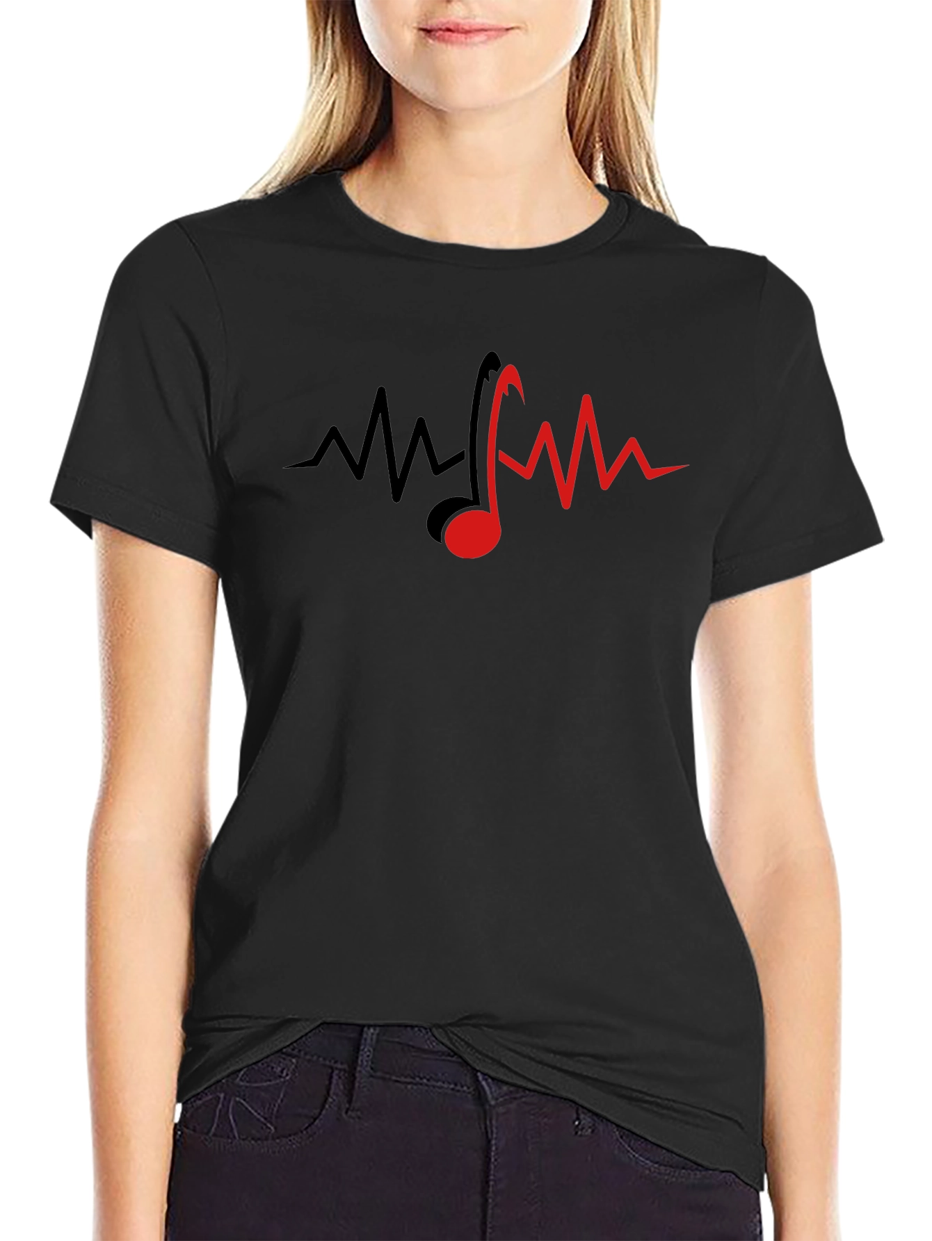Music Heartbeat Graphic Tee