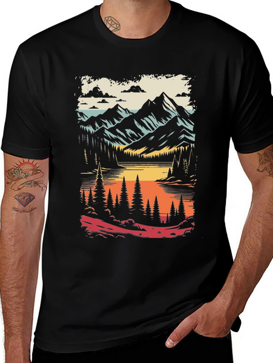 Mountain Lake Graphic Tee - Adventure Ready