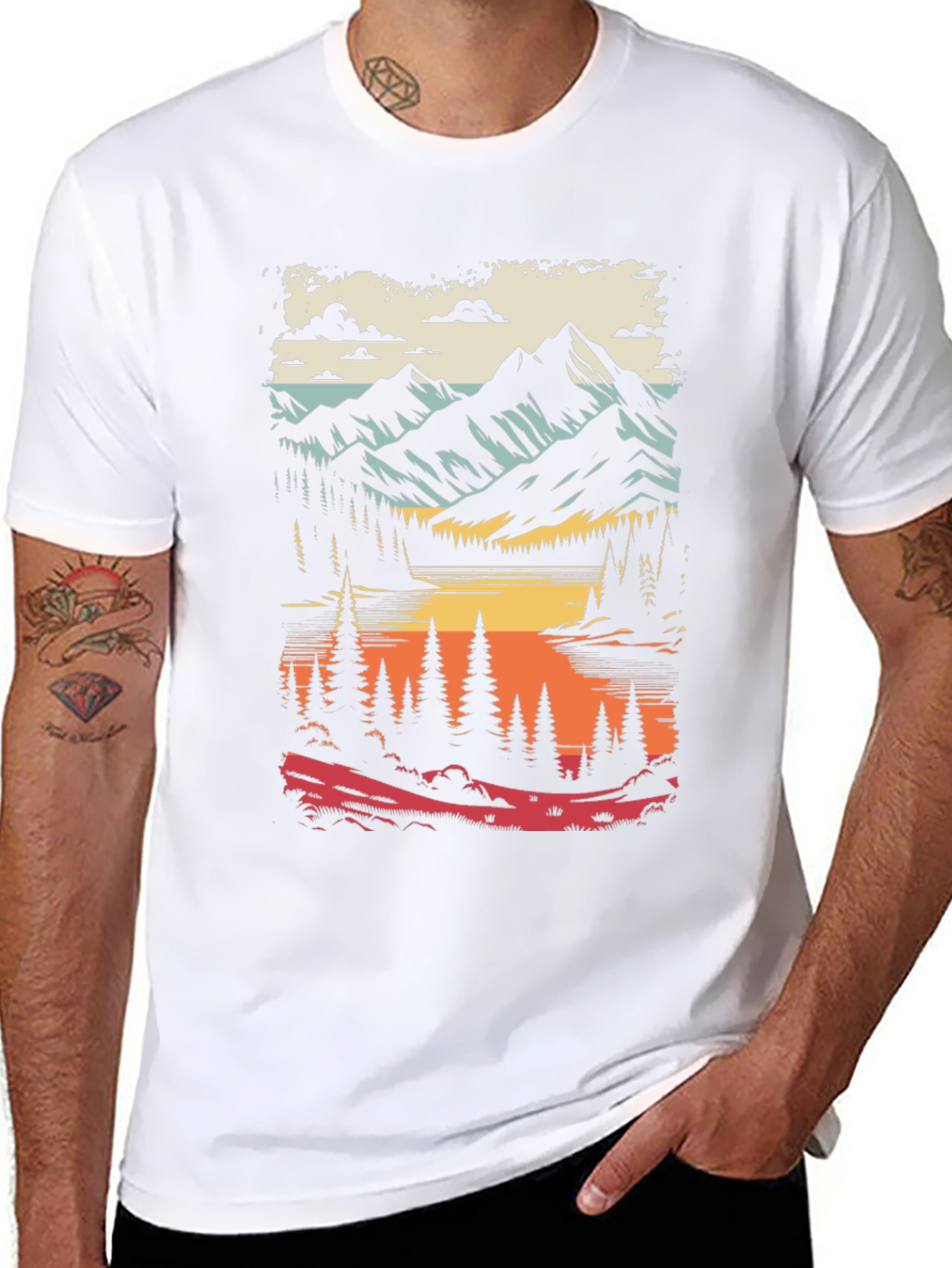 Mountain Lake Graphic Tee - Adventure Ready