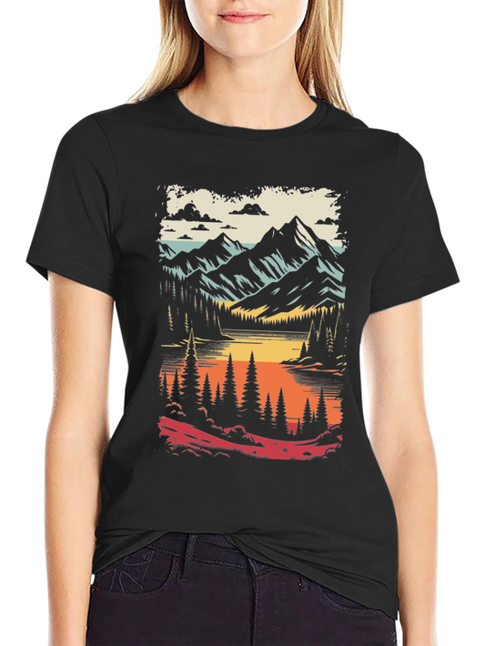 Mountain Lake Graphic Tee - Adventure Ready