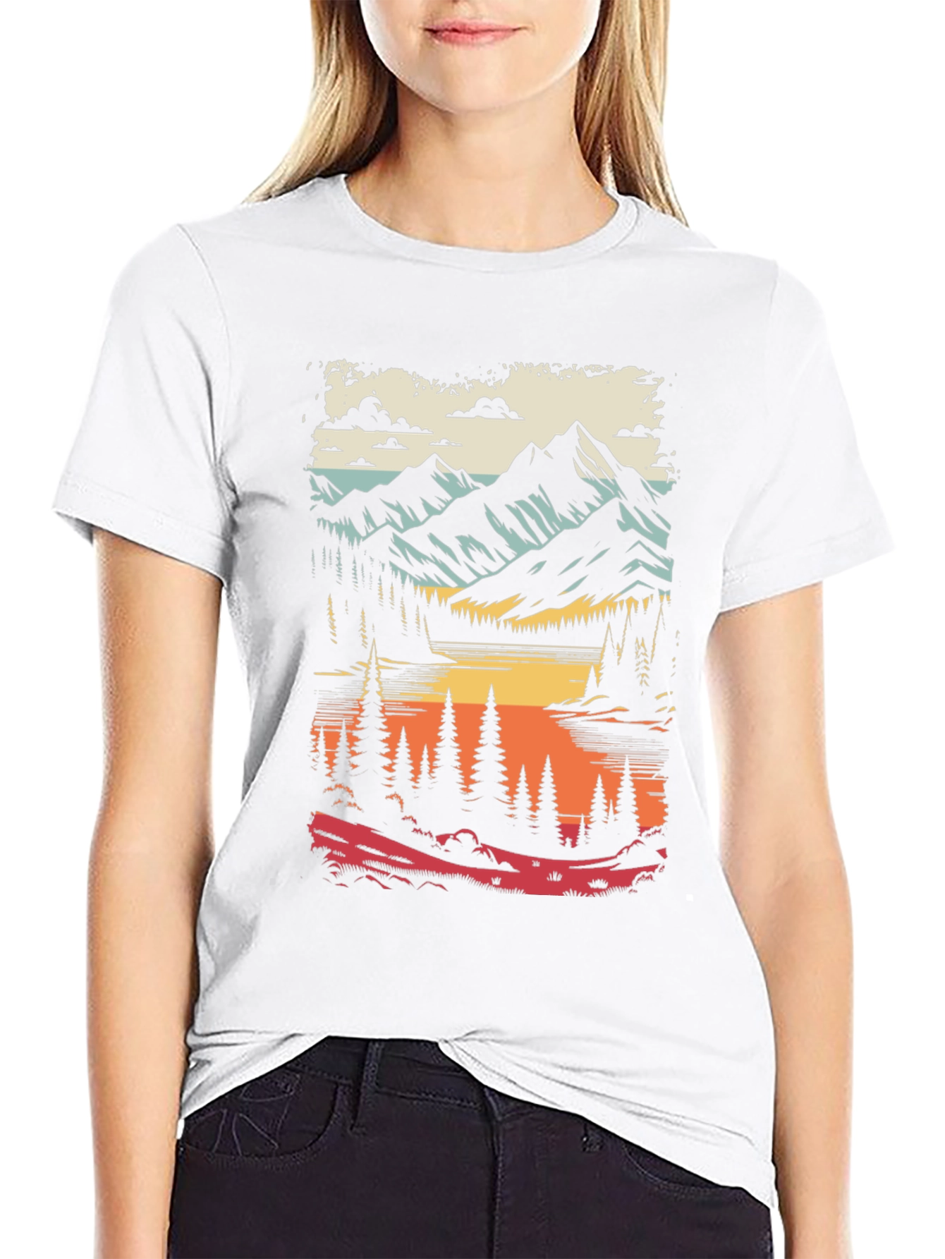 Mountain Lake Graphic Tee - Adventure Ready