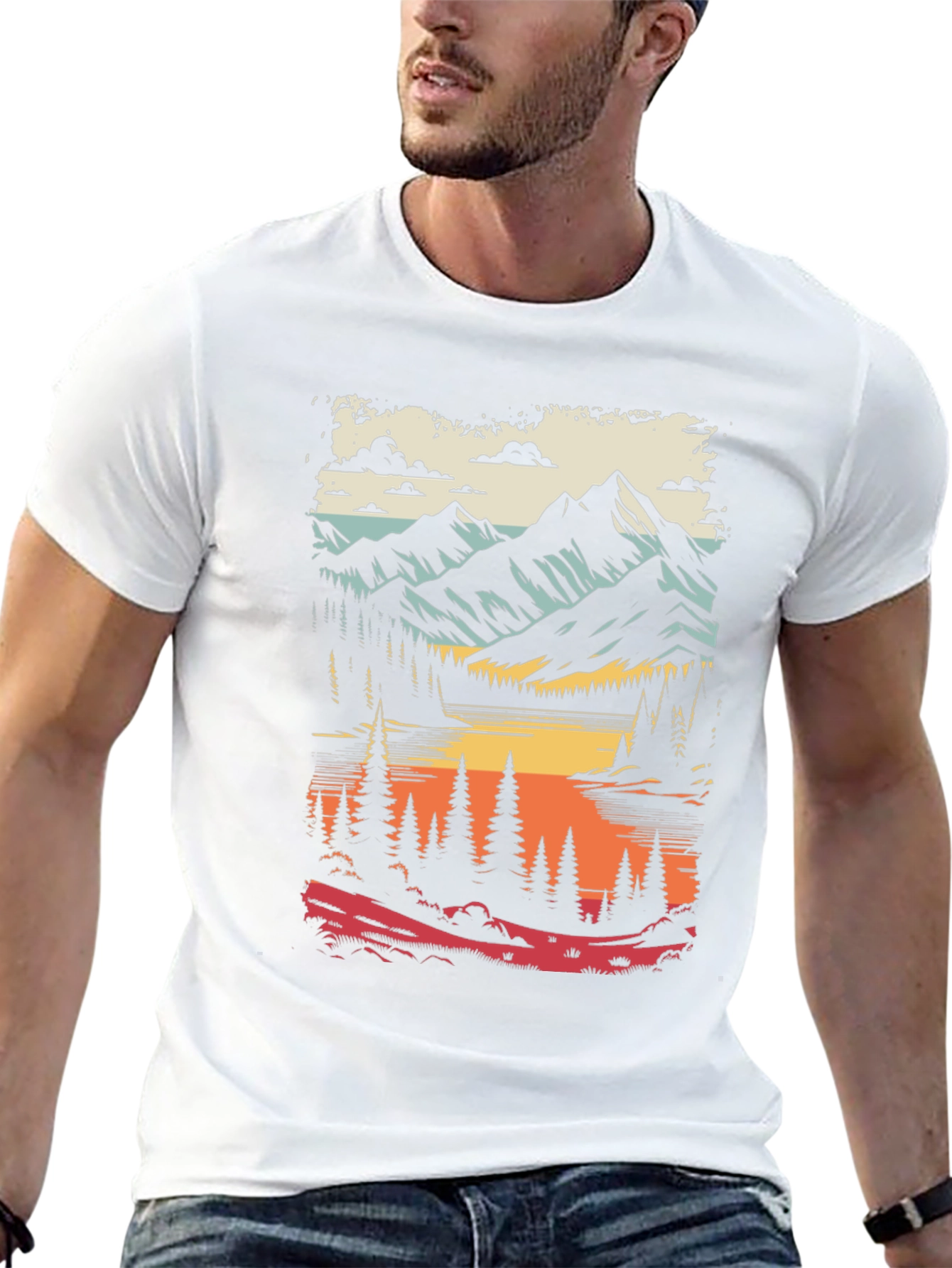 Mountain Lake Graphic Tee - Adventure Ready