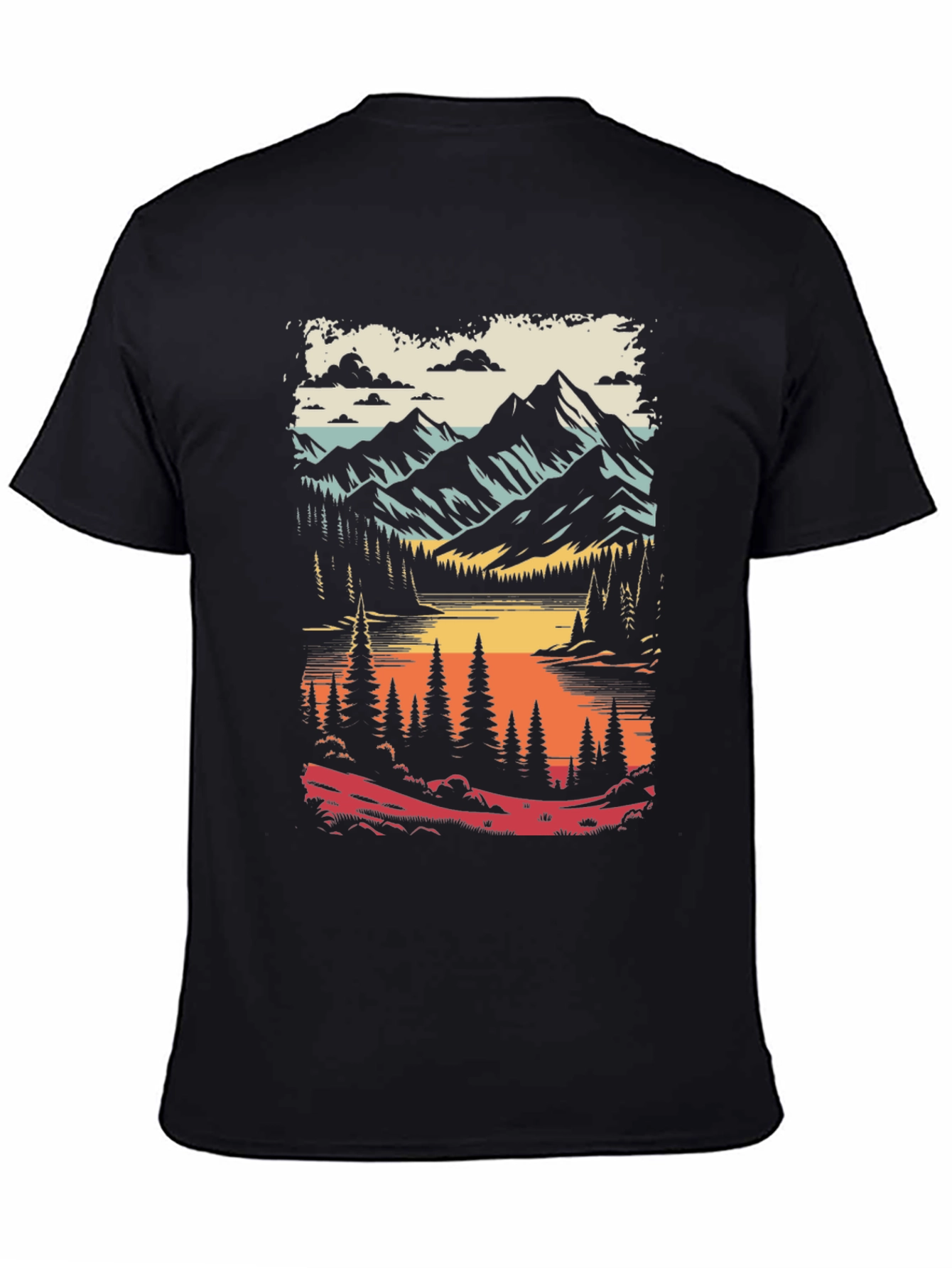 Mountain Lake Graphic Tee - Adventure Ready
