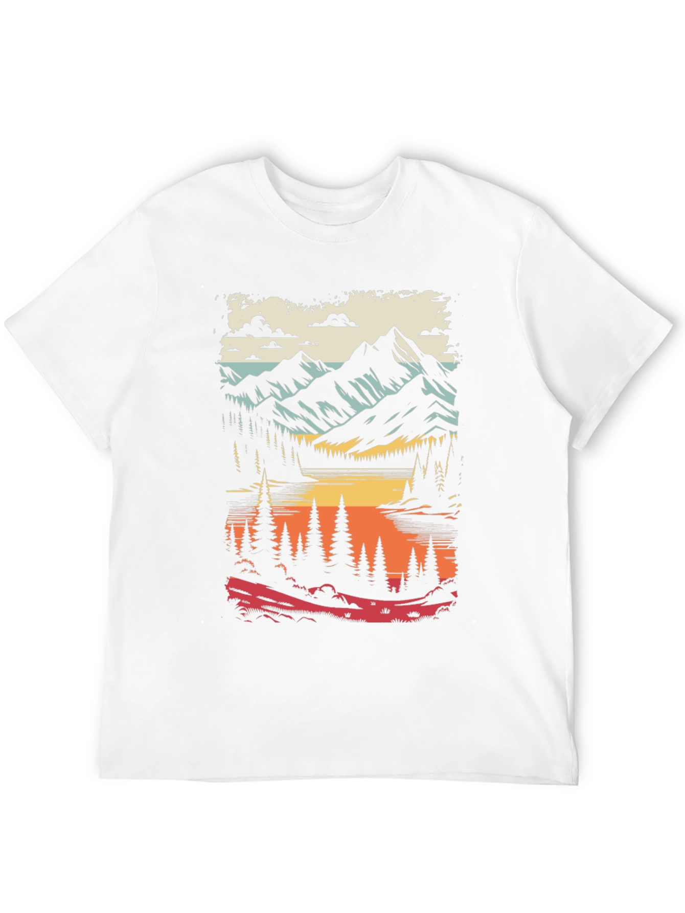Mountain Lake Graphic Tee - Adventure Ready