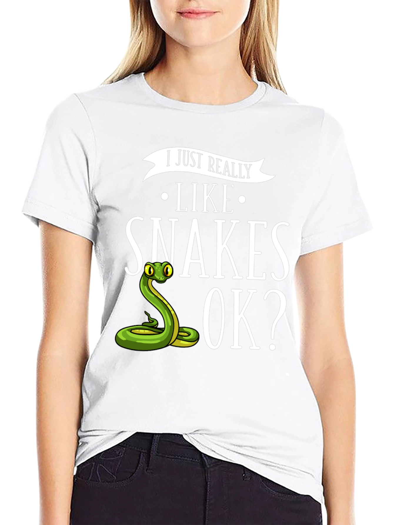 I Just Really Like Snakes OK? T-Shirt