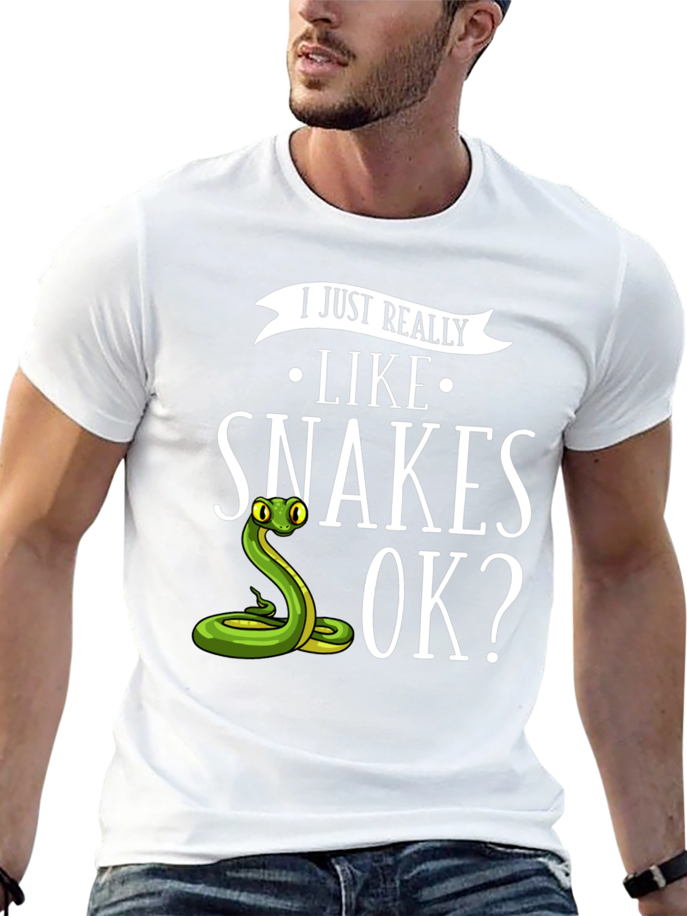 I Just Really Like Snakes OK? T-Shirt