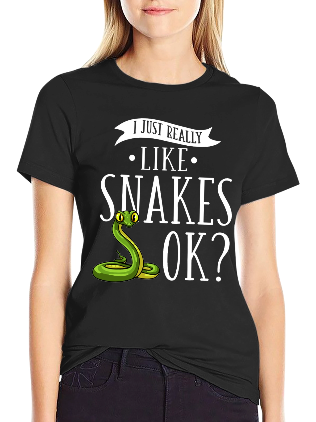 I Just Really Like Snakes OK? T-Shirt