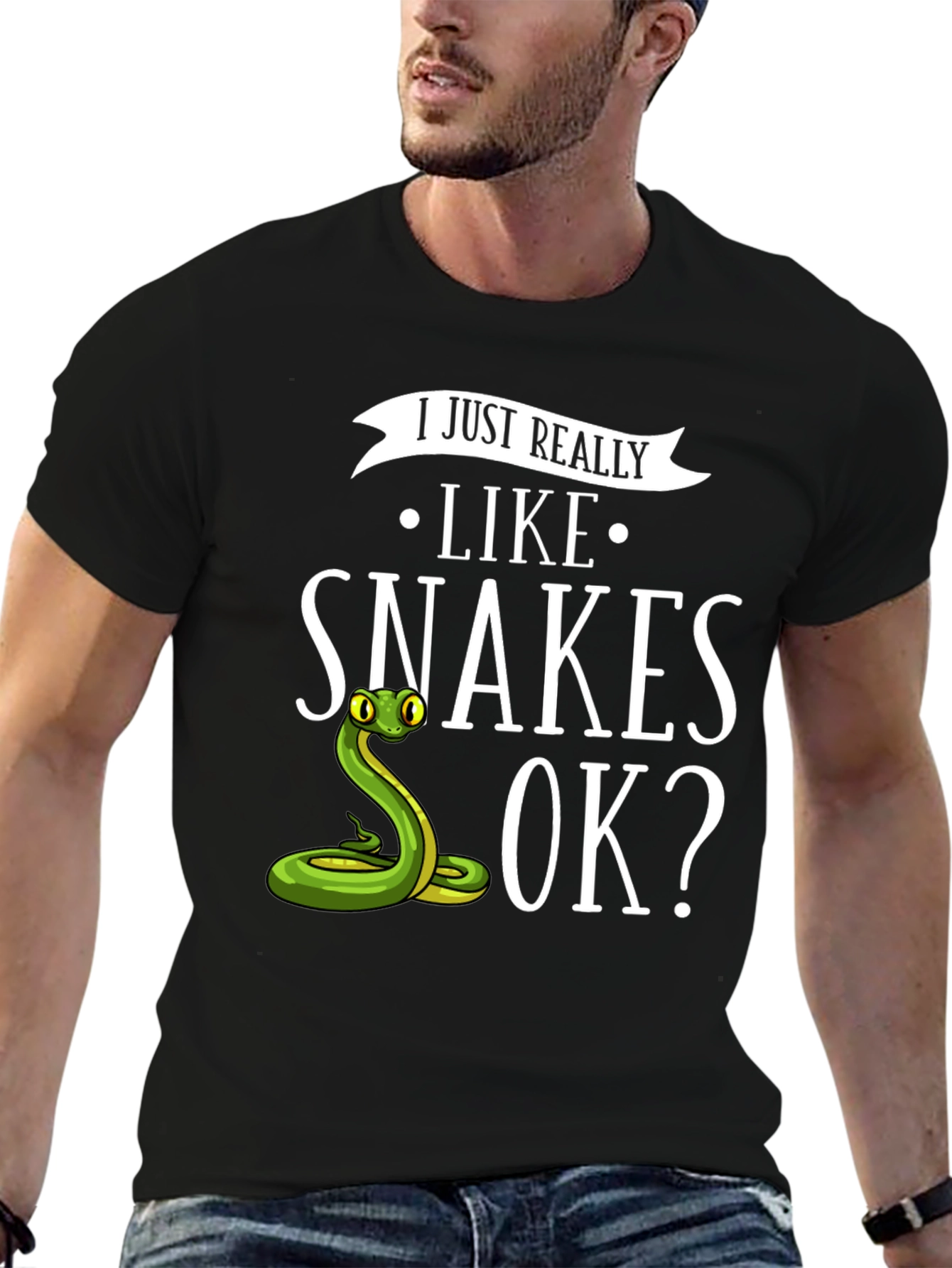 I Just Really Like Snakes OK? T-Shirt