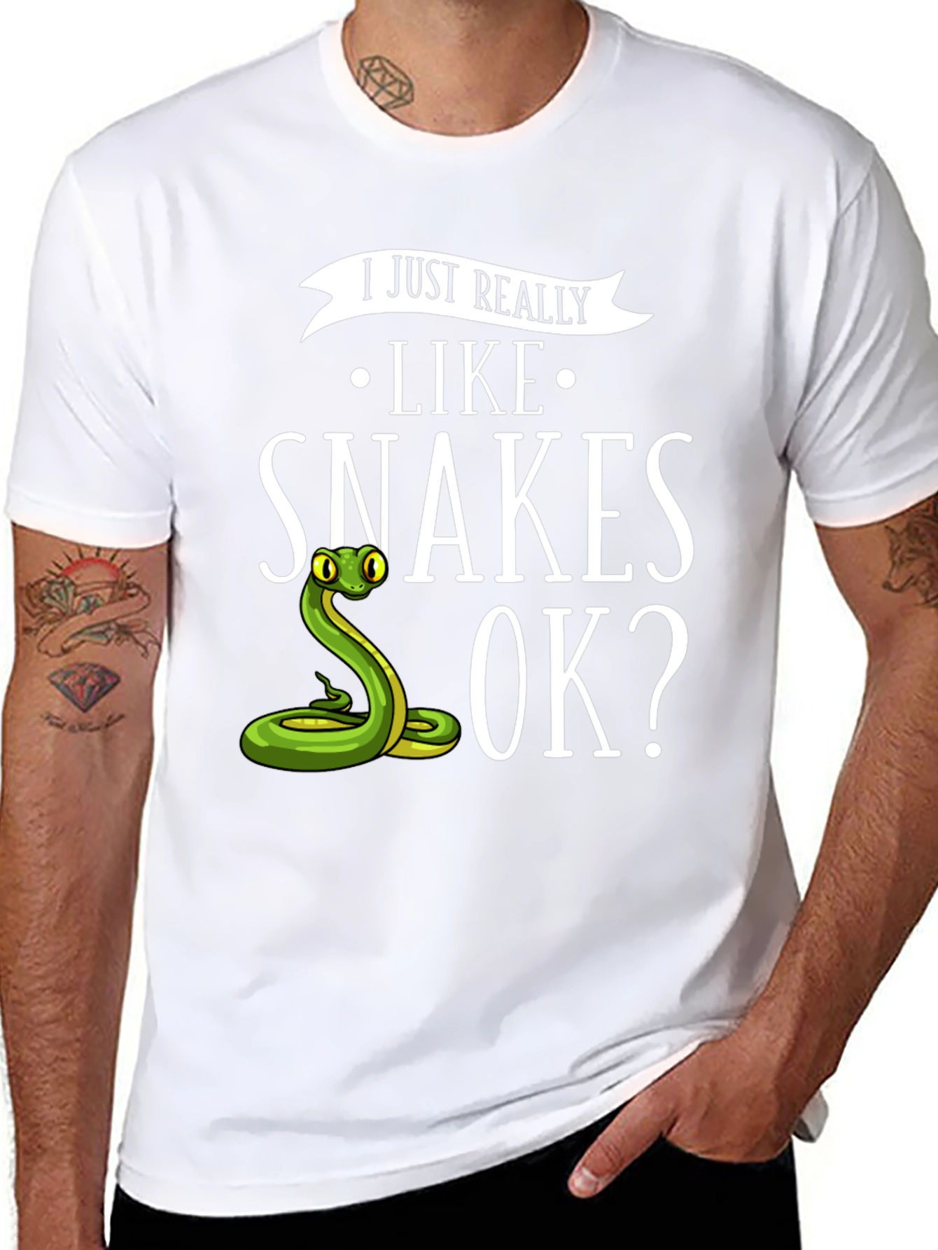 I Just Really Like Snakes OK? T-Shirt