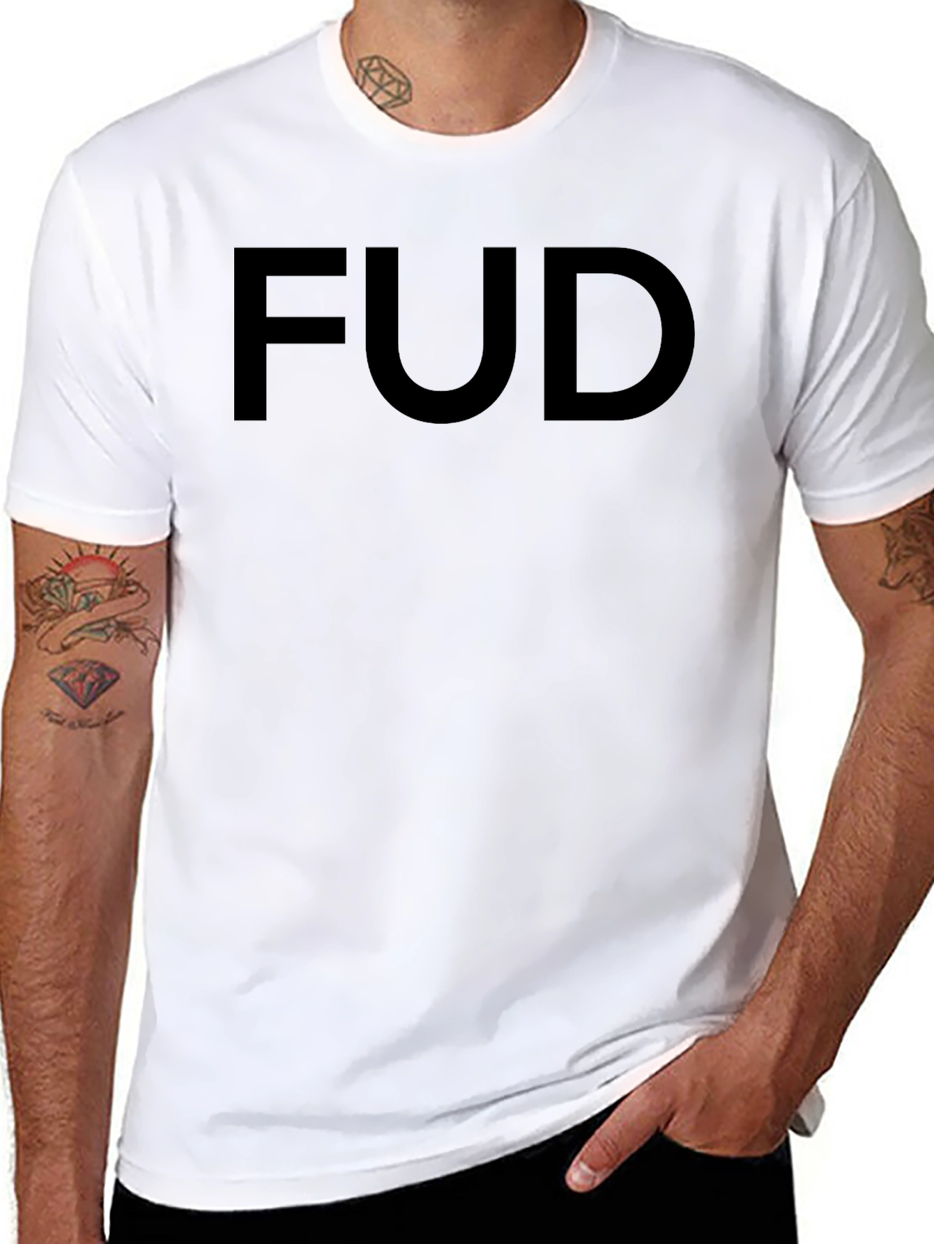 FUD Graphic T-Shirt - Bold Statement Tee