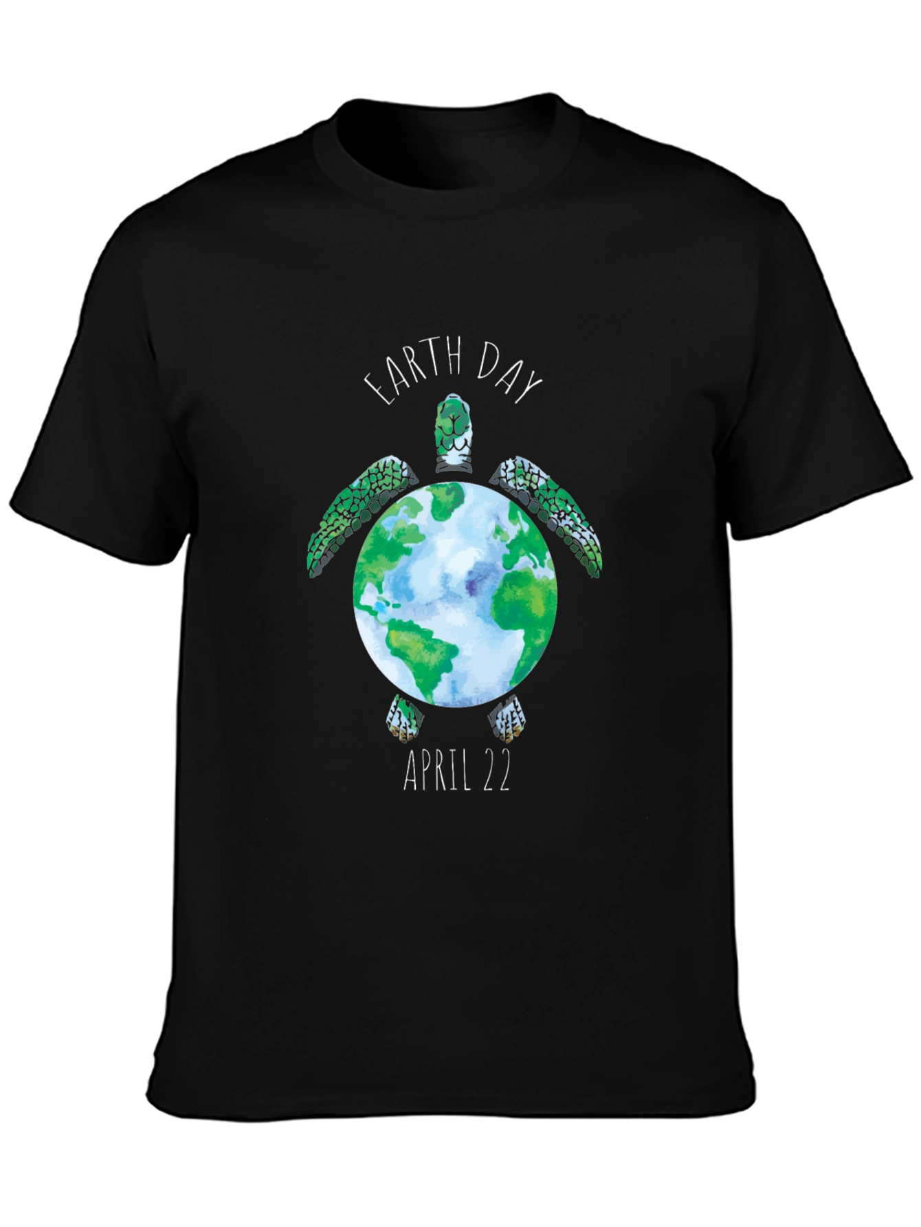 Earth Day Turtle Graphic Tee - April 22