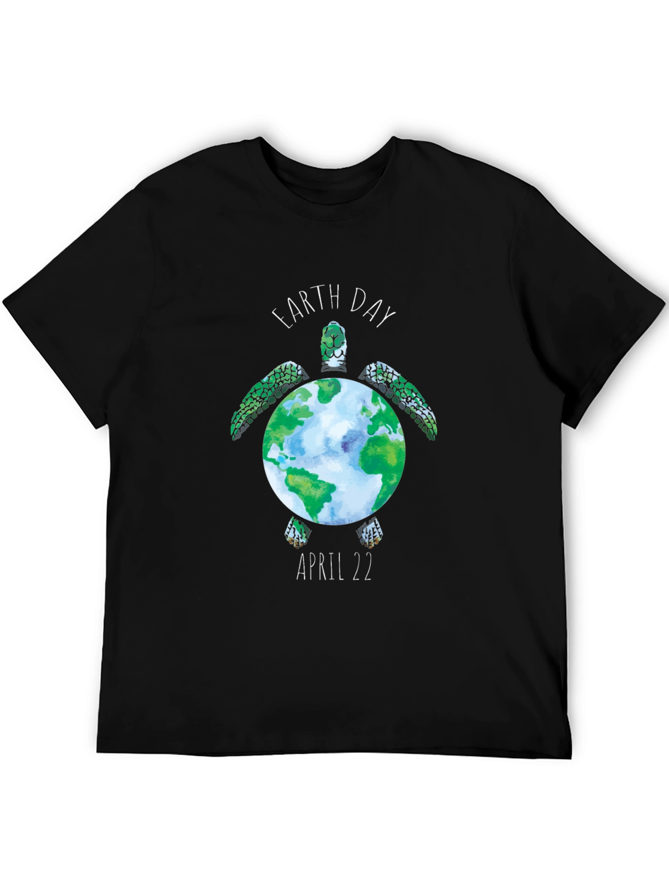 Earth Day Turtle Graphic Tee - April 22