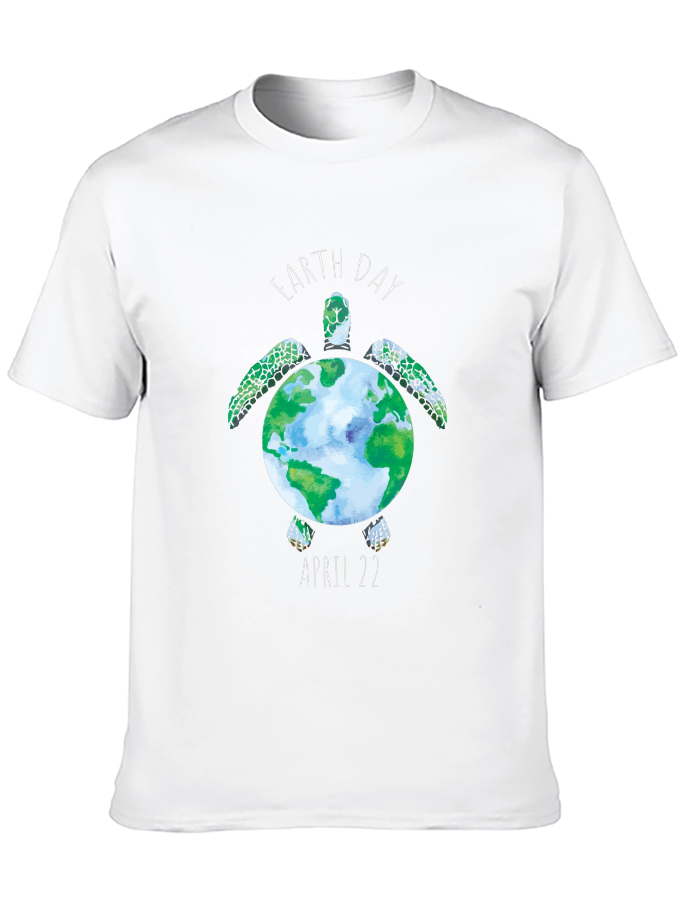 Earth Day Turtle Graphic Tee - April 22
