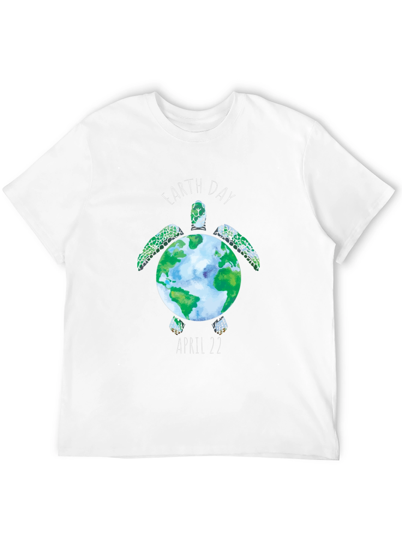 Earth Day Turtle Graphic Tee - April 22