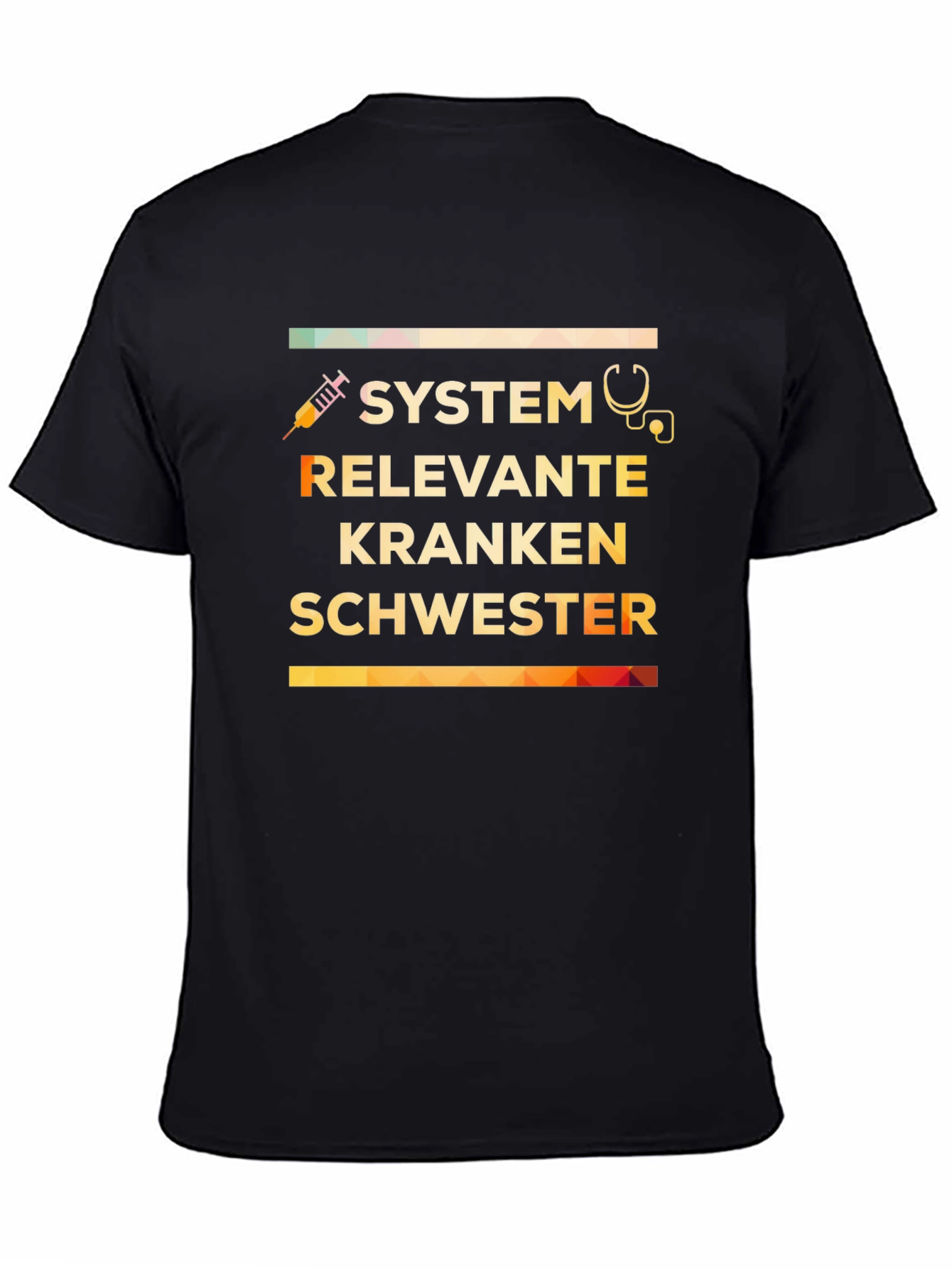 System Relevant Nurse T-Shirt - Black Unisex Tee