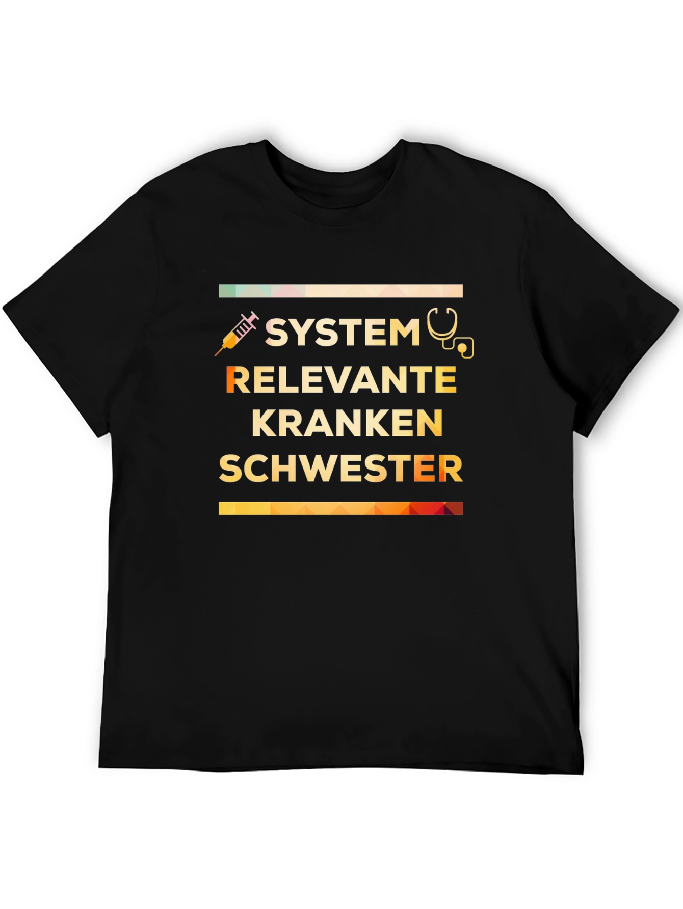 System Relevant Nurse T-Shirt - Black Unisex Tee