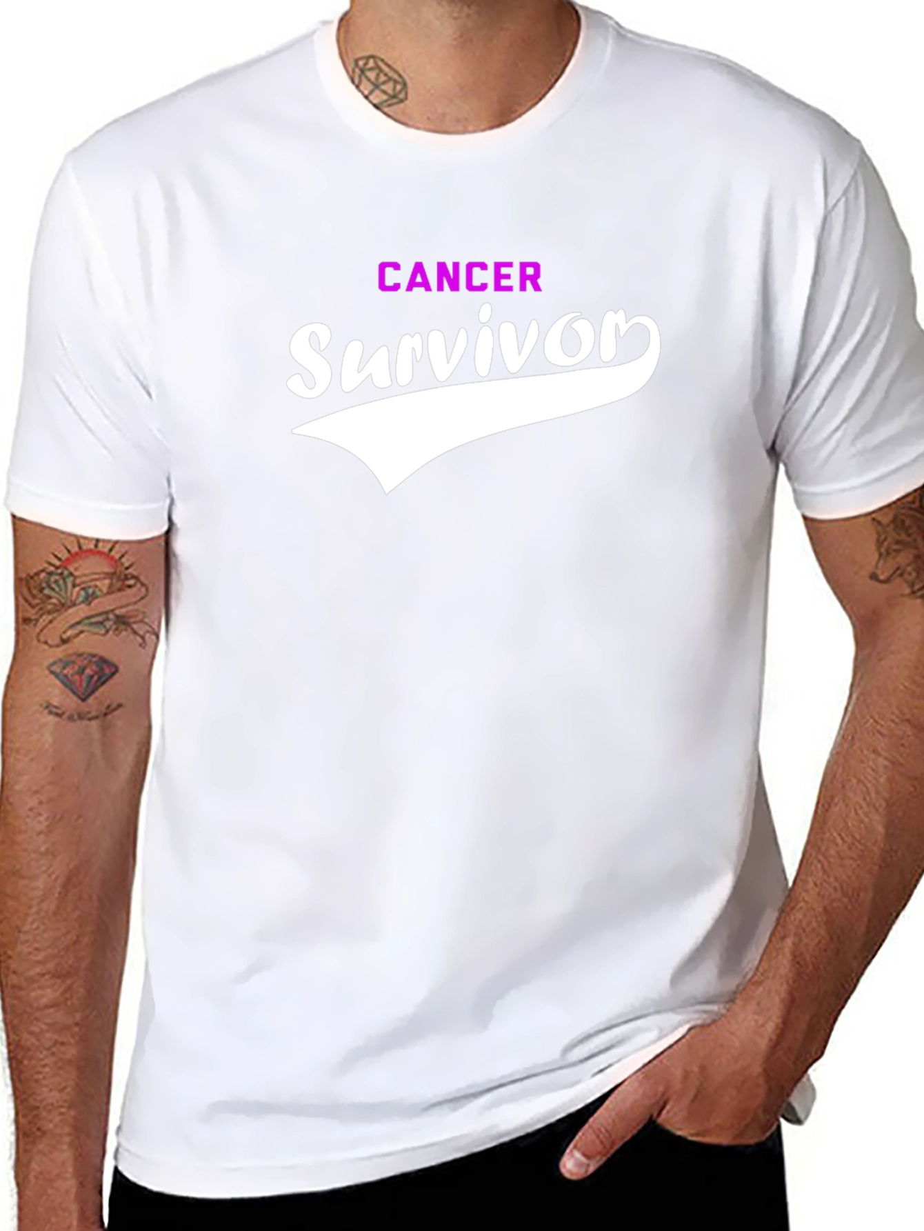 Cancer Survivor Tee - Support & Awareness
