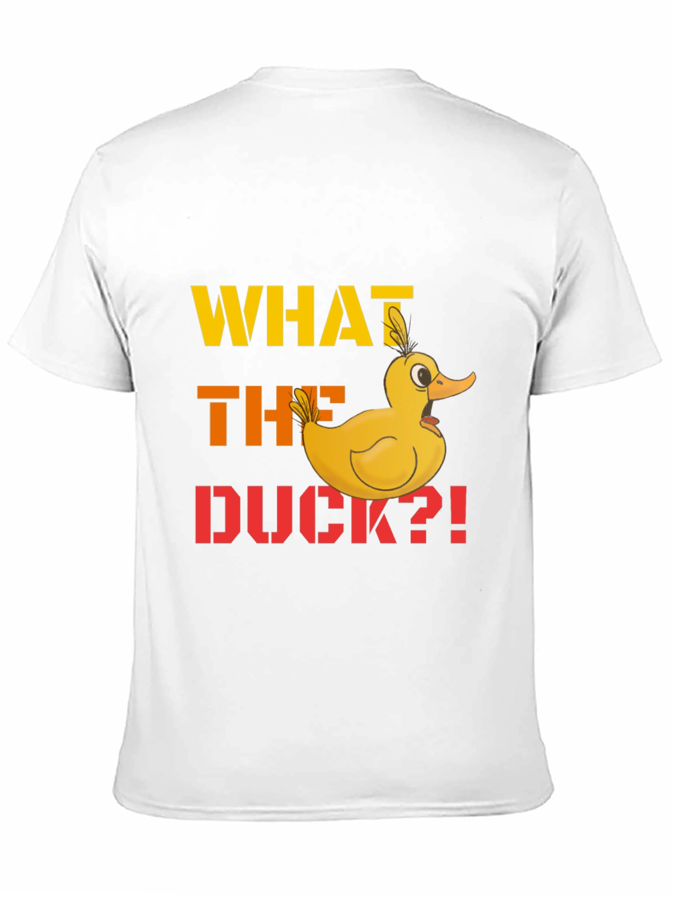 What the Duck T-Shirt - Funny Cartoon Duck Tee