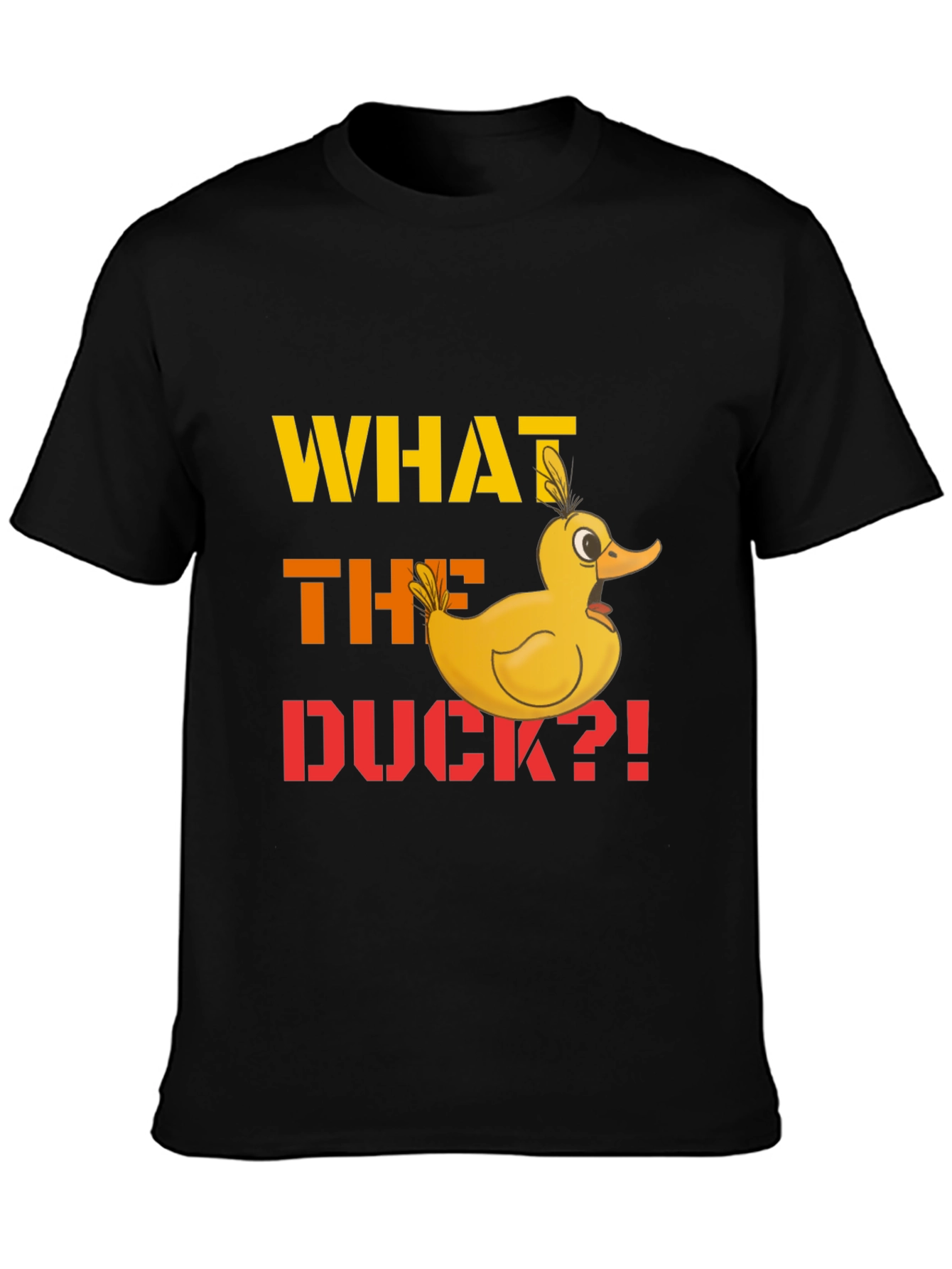 What the Duck T-Shirt - Funny Cartoon Duck Tee