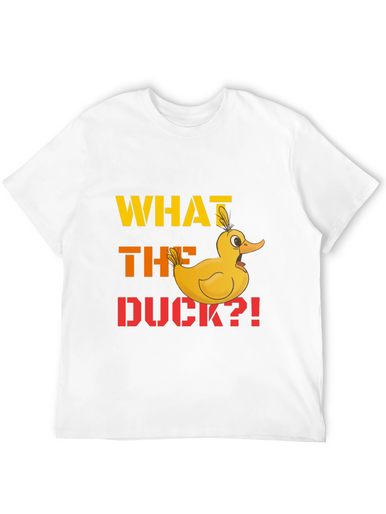 What the Duck T-Shirt - Funny Cartoon Duck Tee