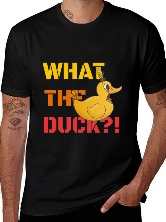 What the Duck T-Shirt - Funny Cartoon Duck Tee