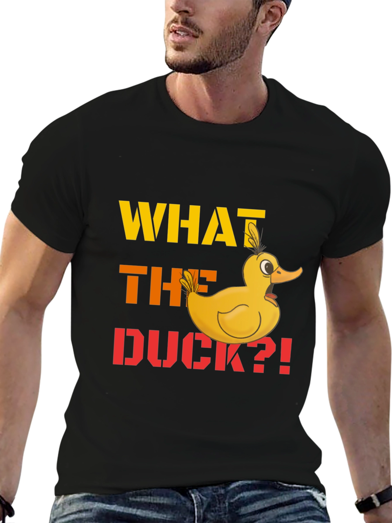 What the Duck T-Shirt - Funny Cartoon Duck Tee