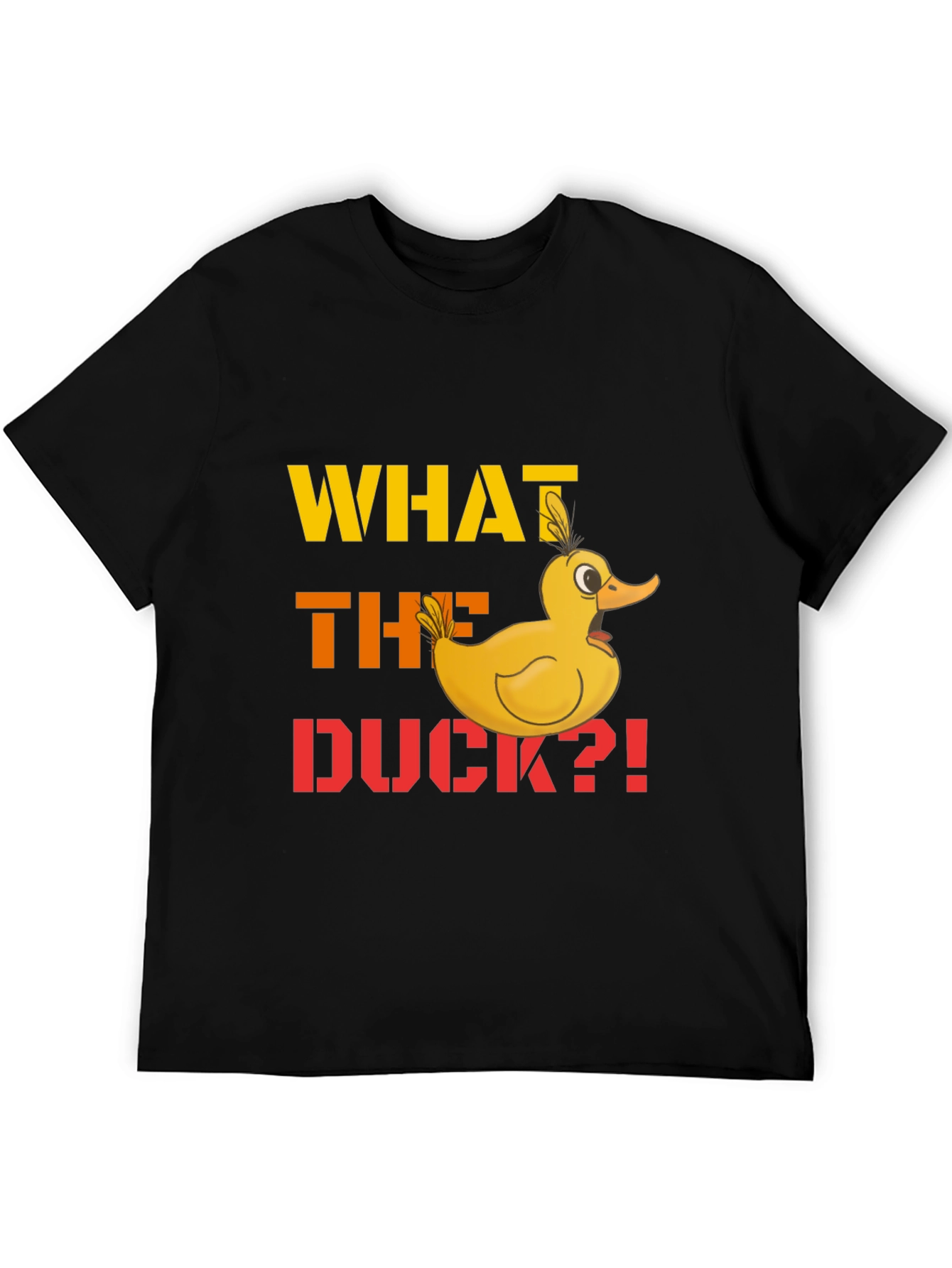 What the Duck T-Shirt - Funny Cartoon Duck Tee