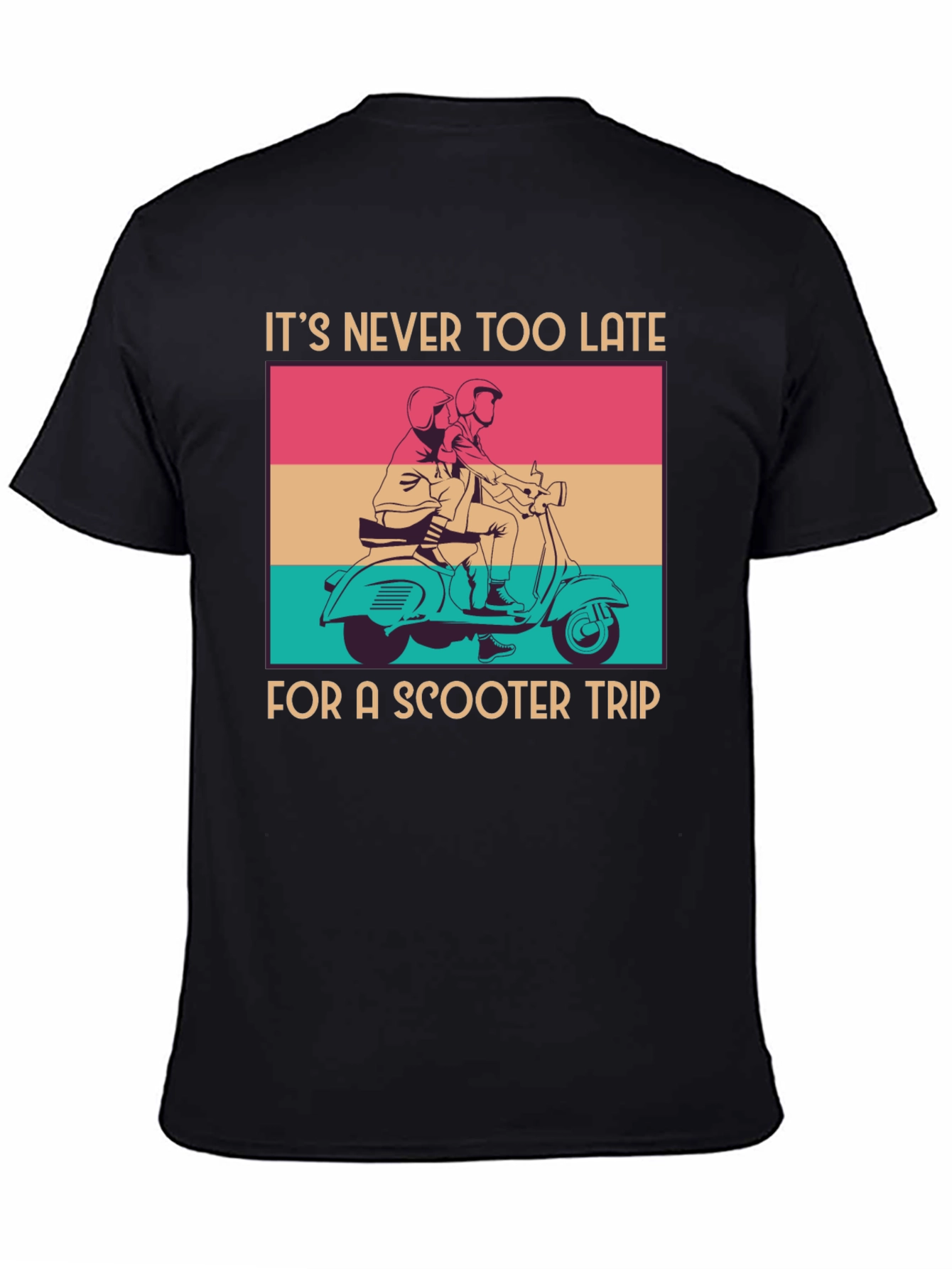 Retro Scooter Trip Graphic Tee