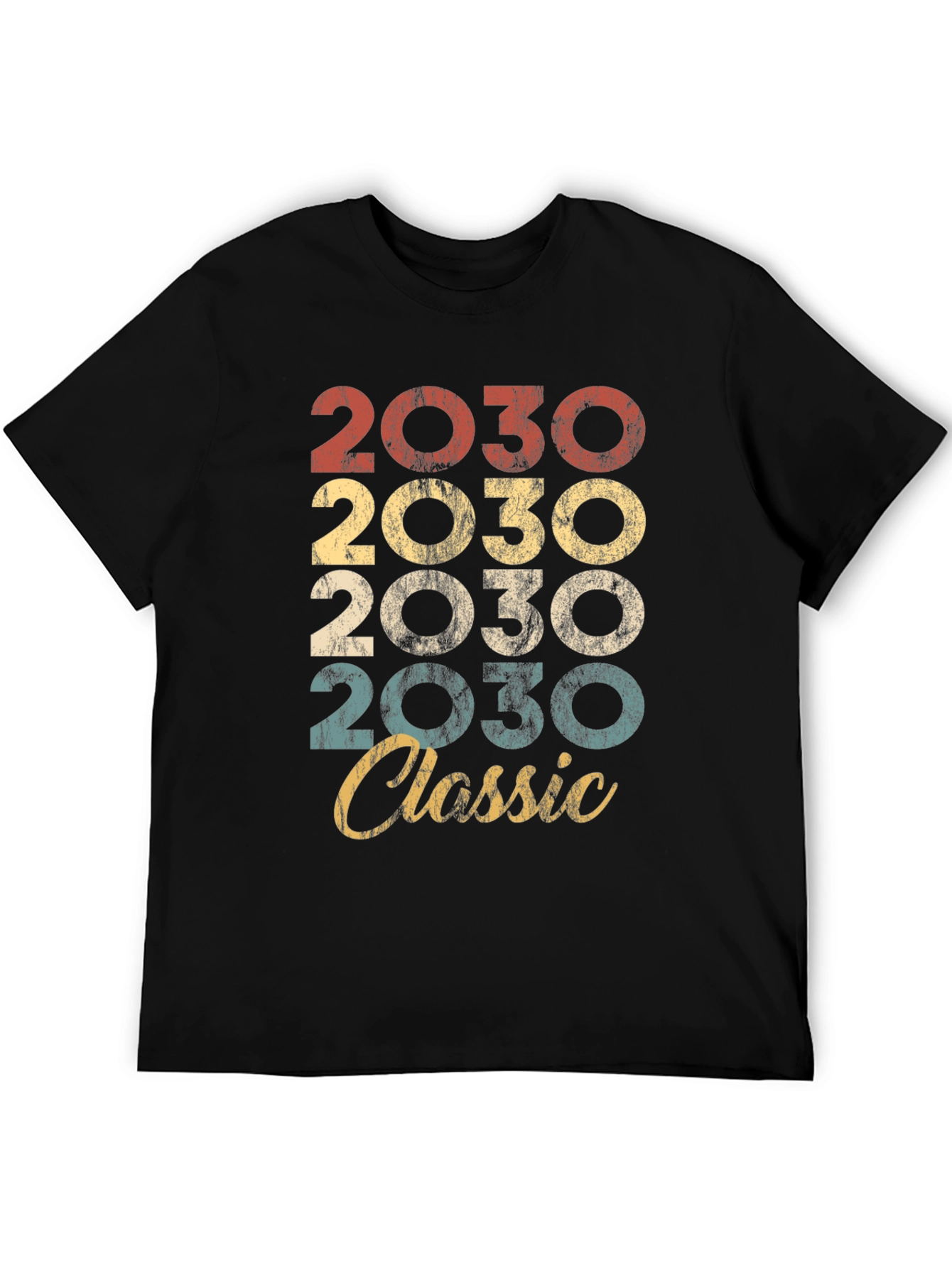 2030 Classic Retro Style T-Shirt