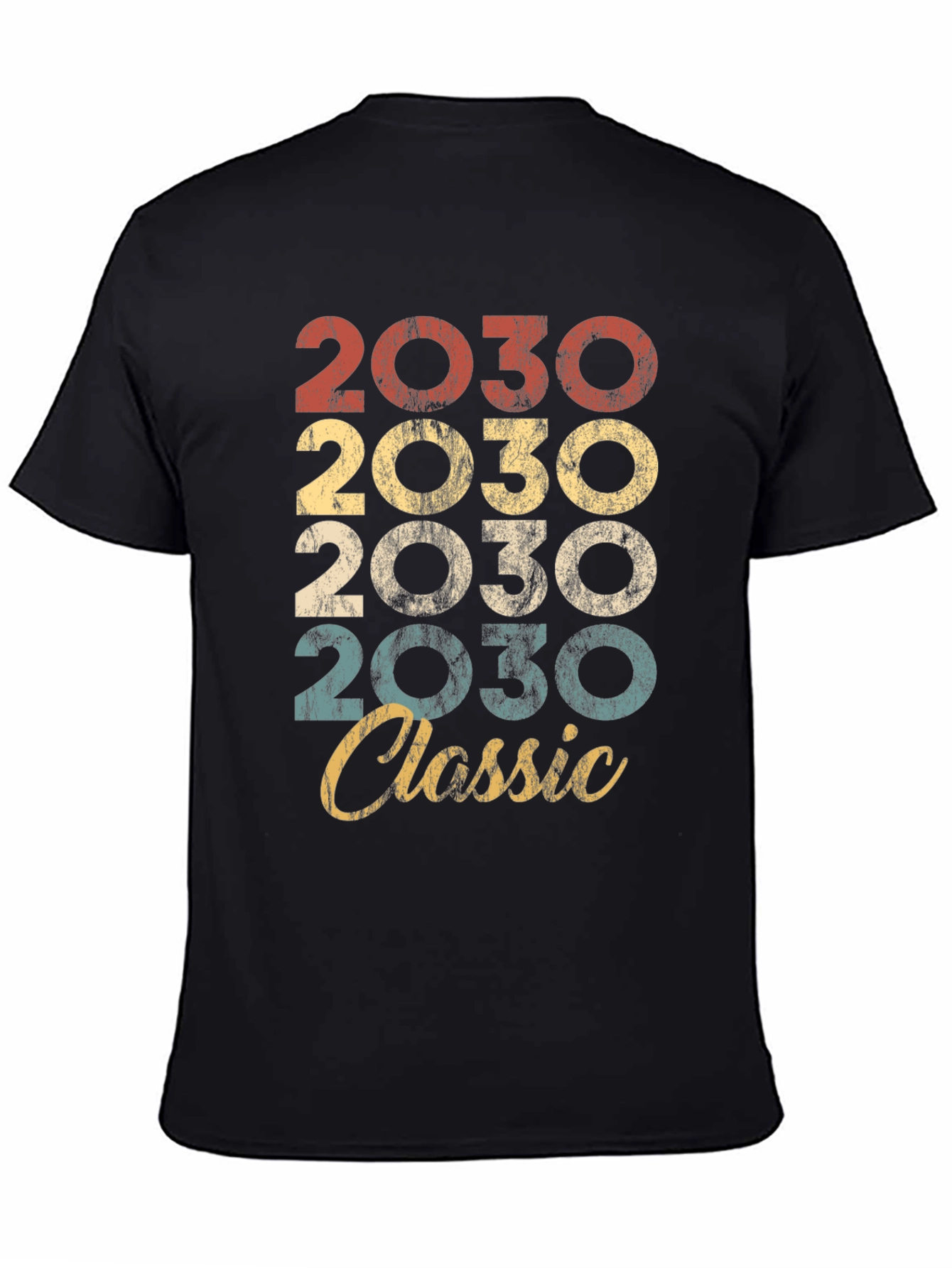 2030 Classic Retro Style T-Shirt