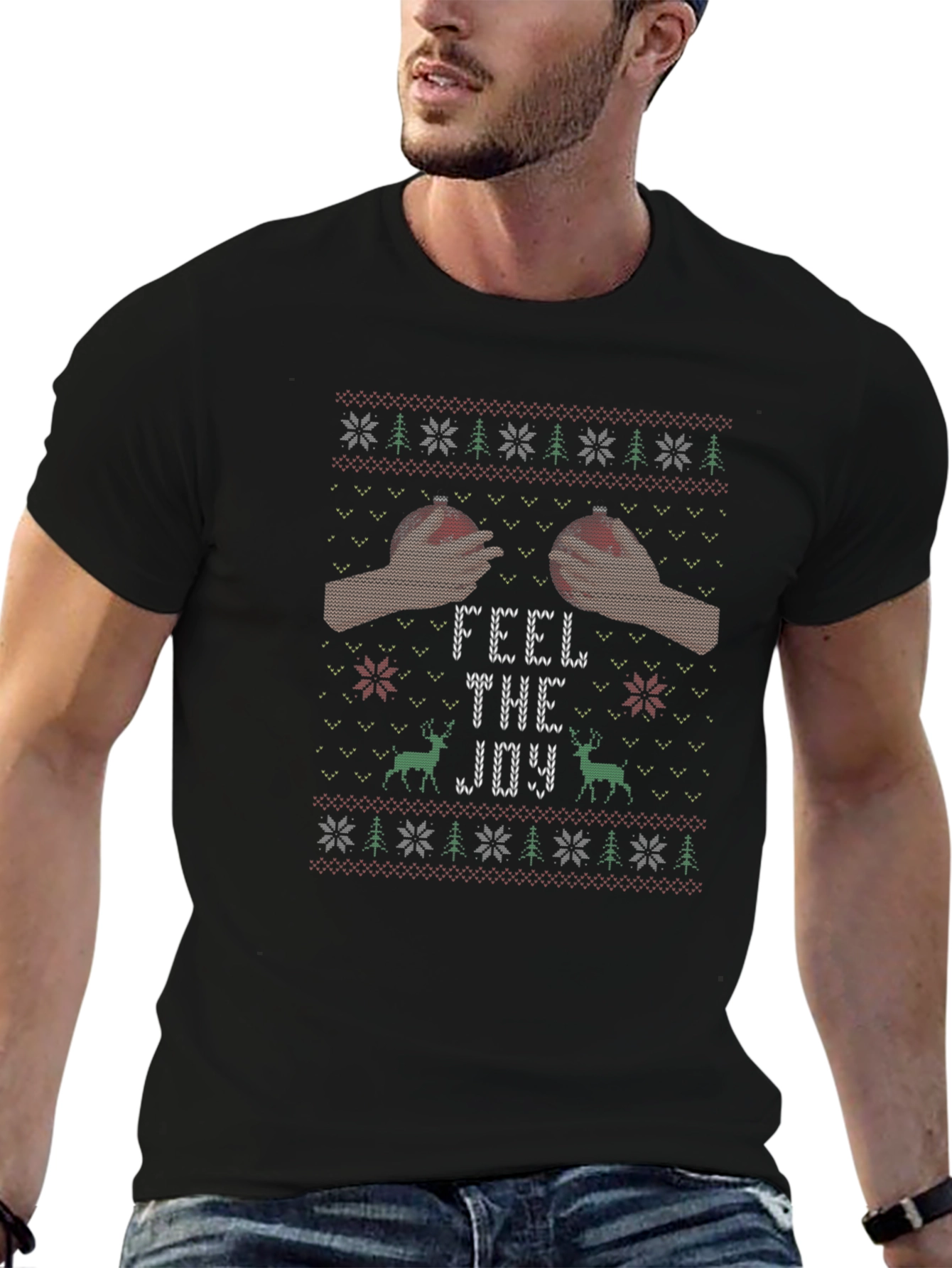 Feel The Joy Christmas T-Shirt