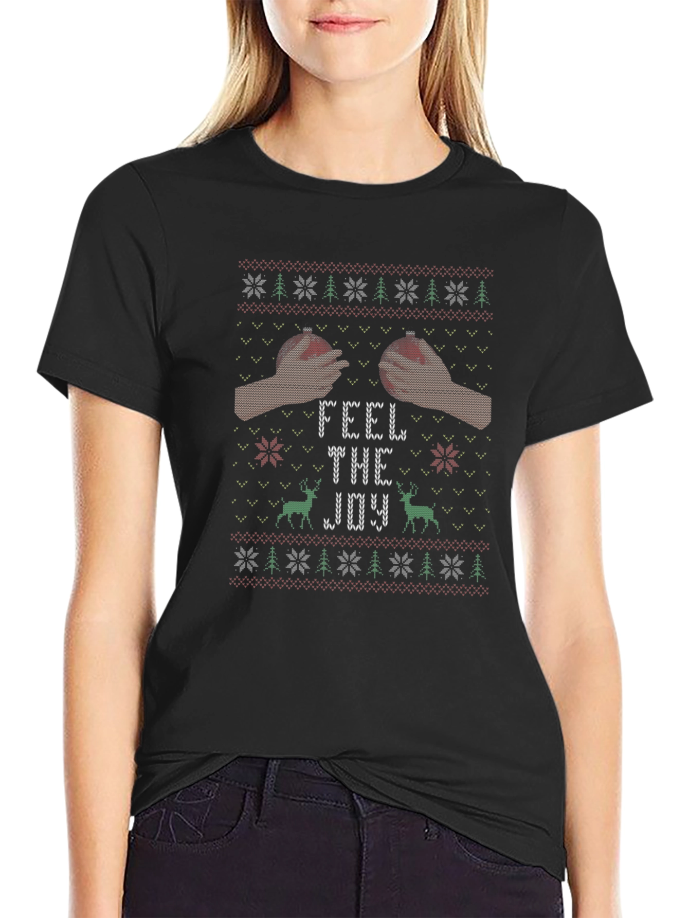 Feel The Joy Christmas T-Shirt