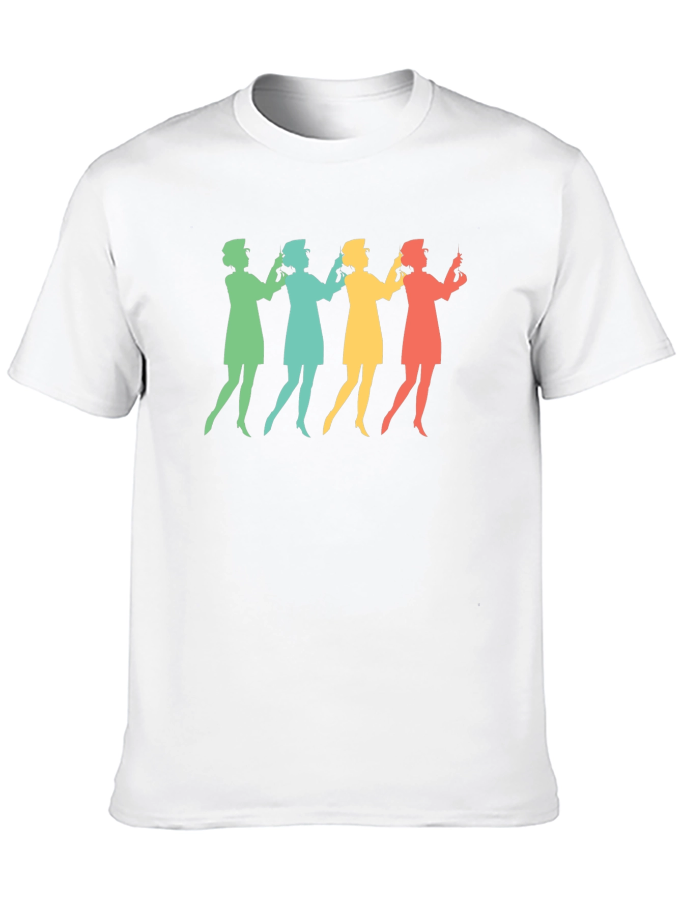 Retro Nurse T-Shirt - Healthcare Hero Style