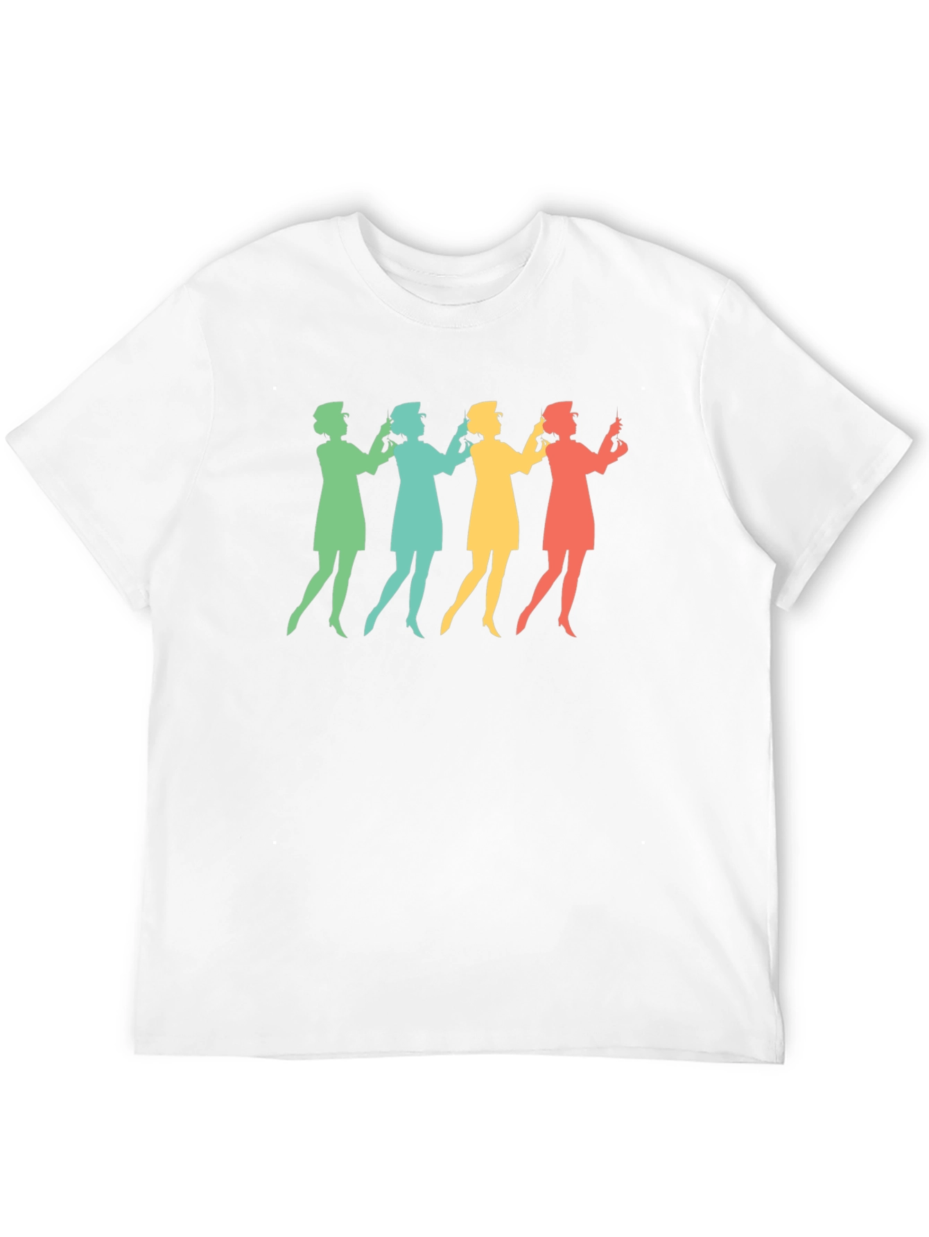 Retro Nurse T-Shirt - Healthcare Hero Style