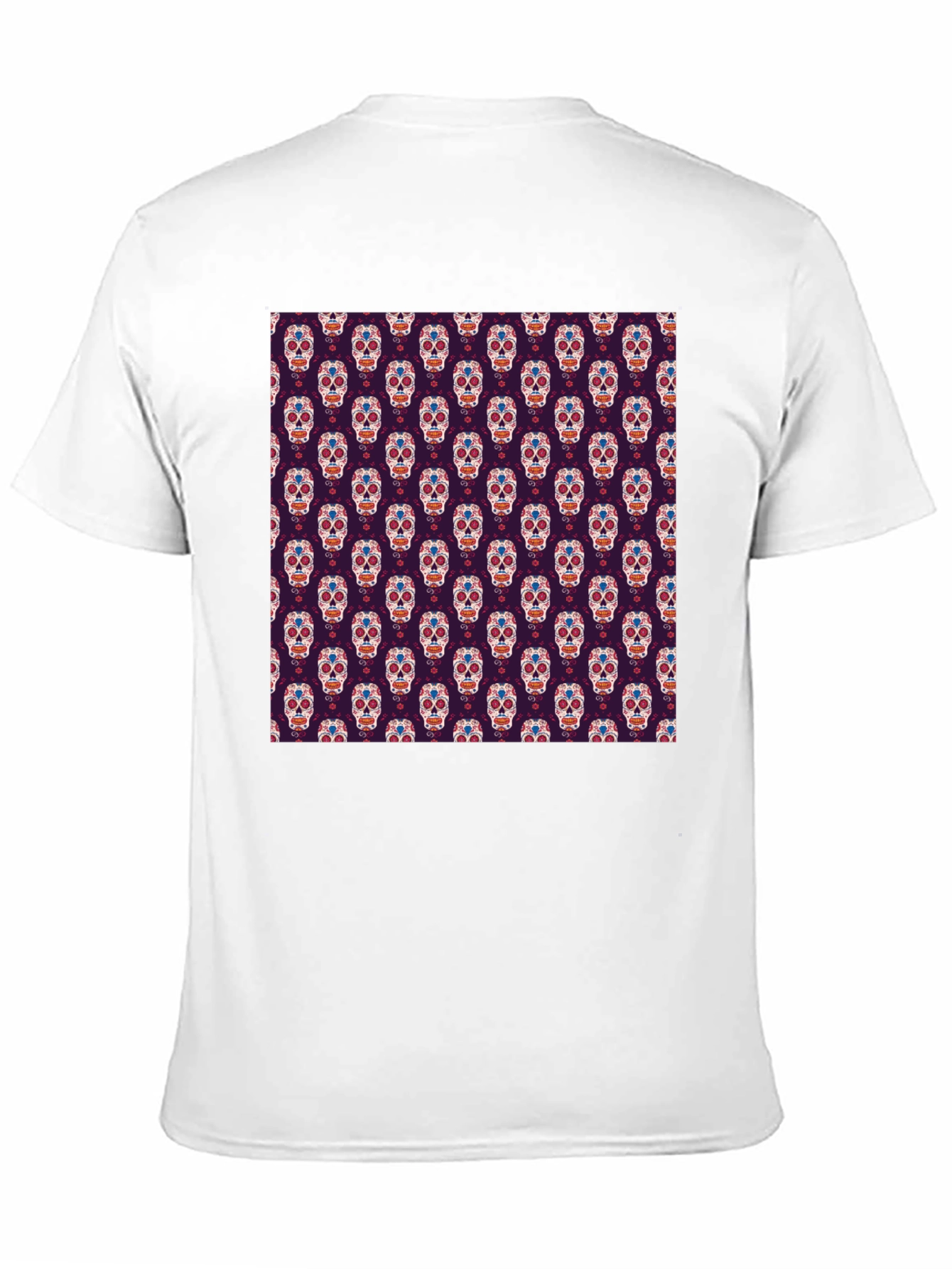 Sugar Skull T-Shirt - Day of the Dead Pattern