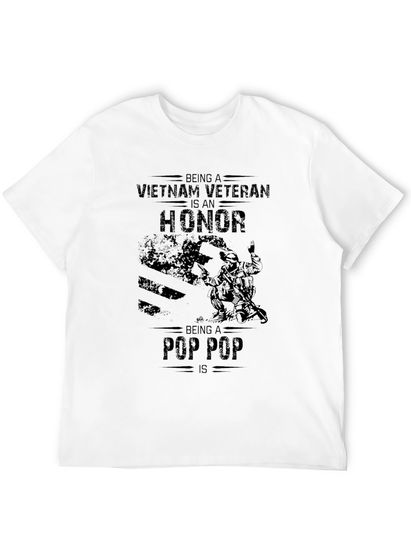 Vietnam Veteran Pop Pop Graphic Tee