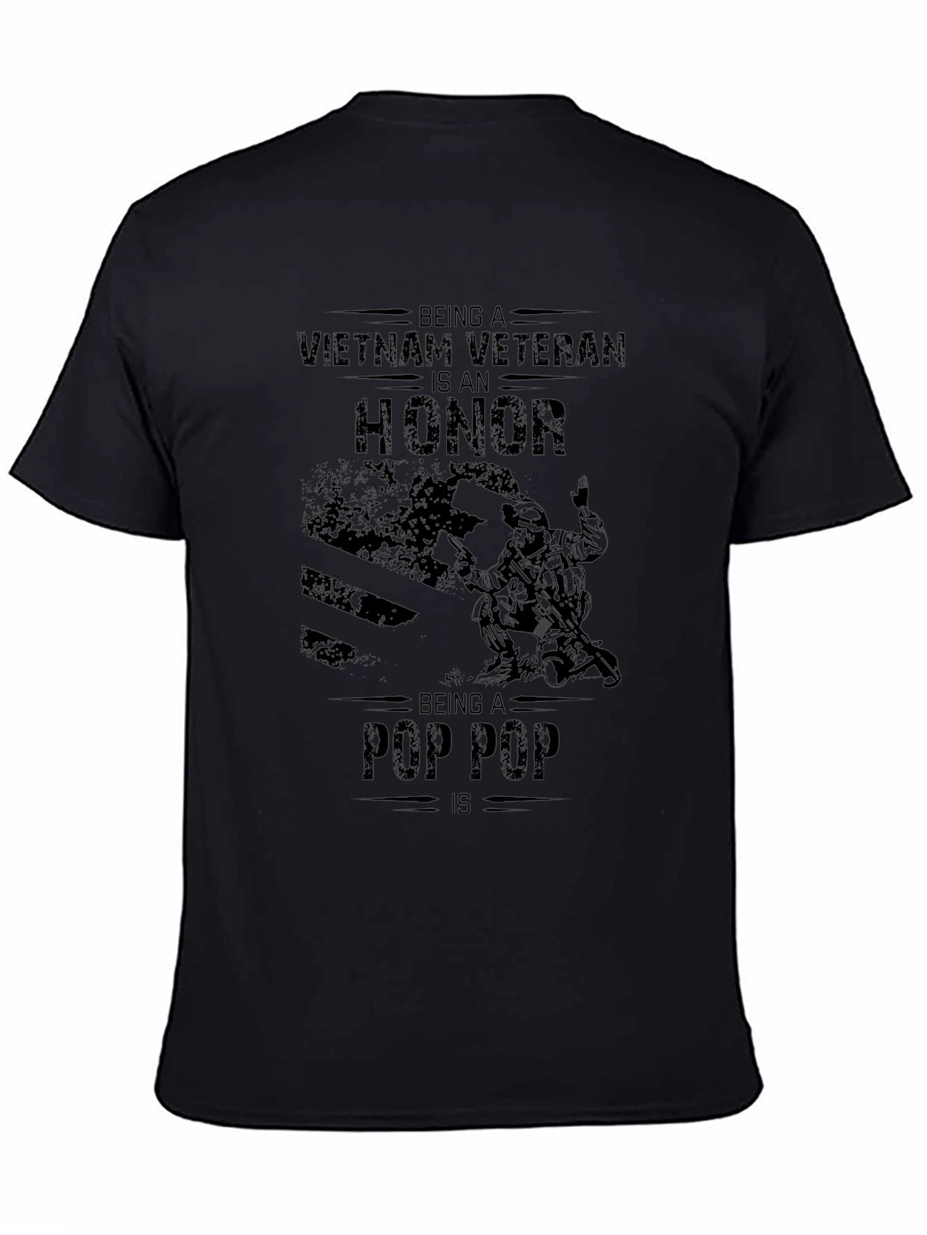 Vietnam Veteran Pop Pop Graphic Tee