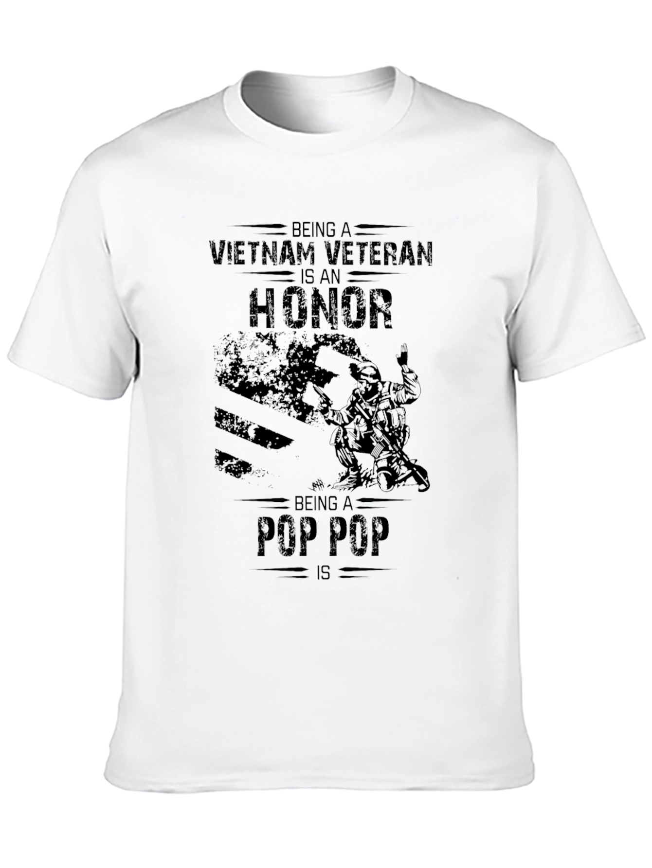 Vietnam Veteran Pop Pop Graphic Tee