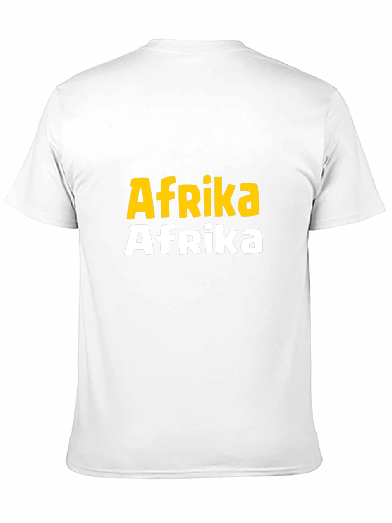 Afrika Bold Graphic Tee - Black Cotton T-Shirt