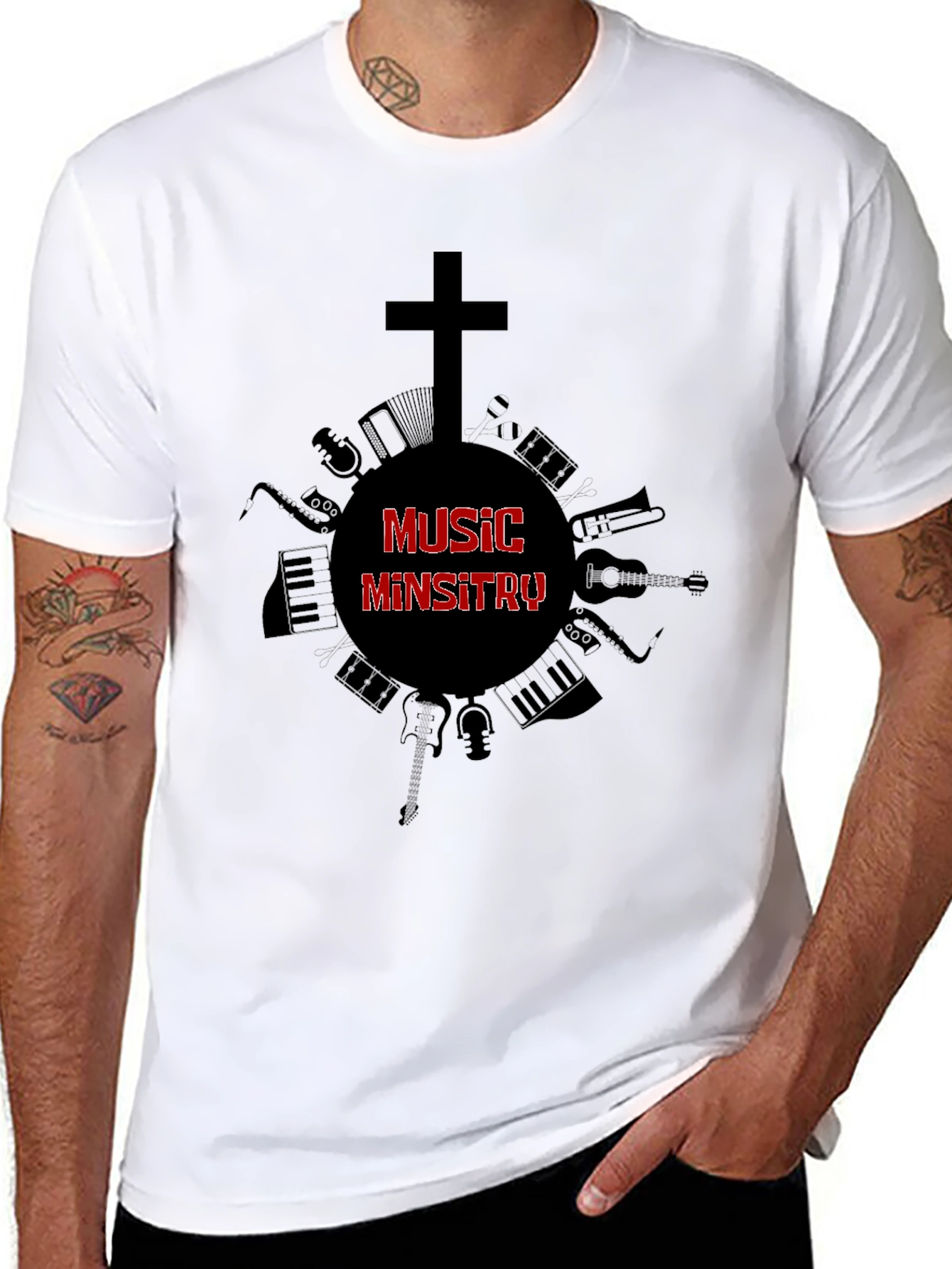 Music Ministry T-Shirt: Faith Inspired Apparel