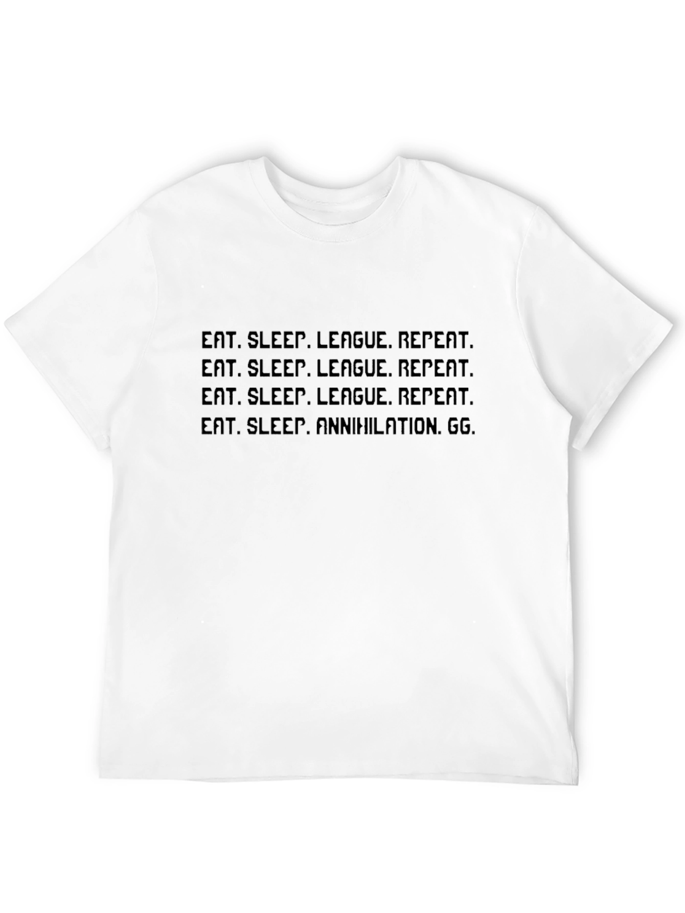 Eat Sleep League Repeat T-Shirt