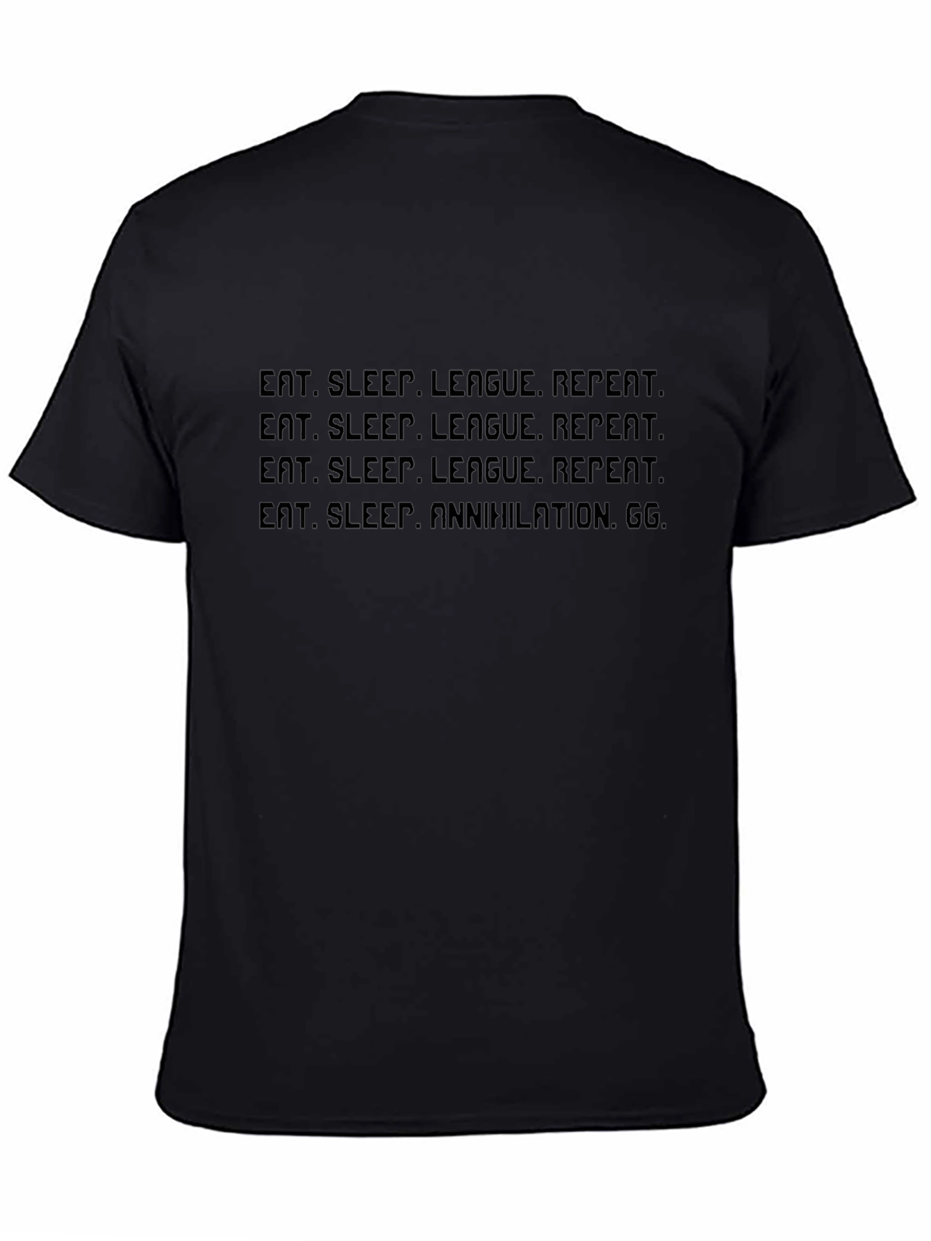 Eat Sleep League Repeat T-Shirt