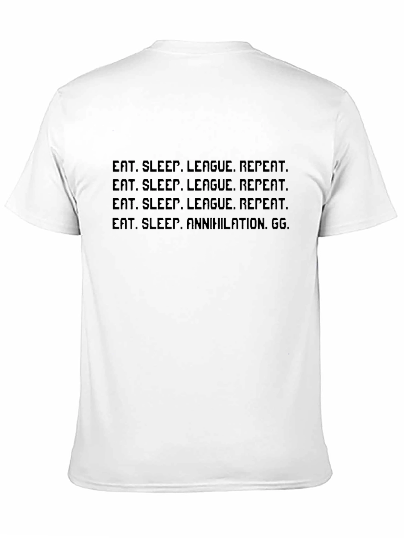 Eat Sleep League Repeat T-Shirt