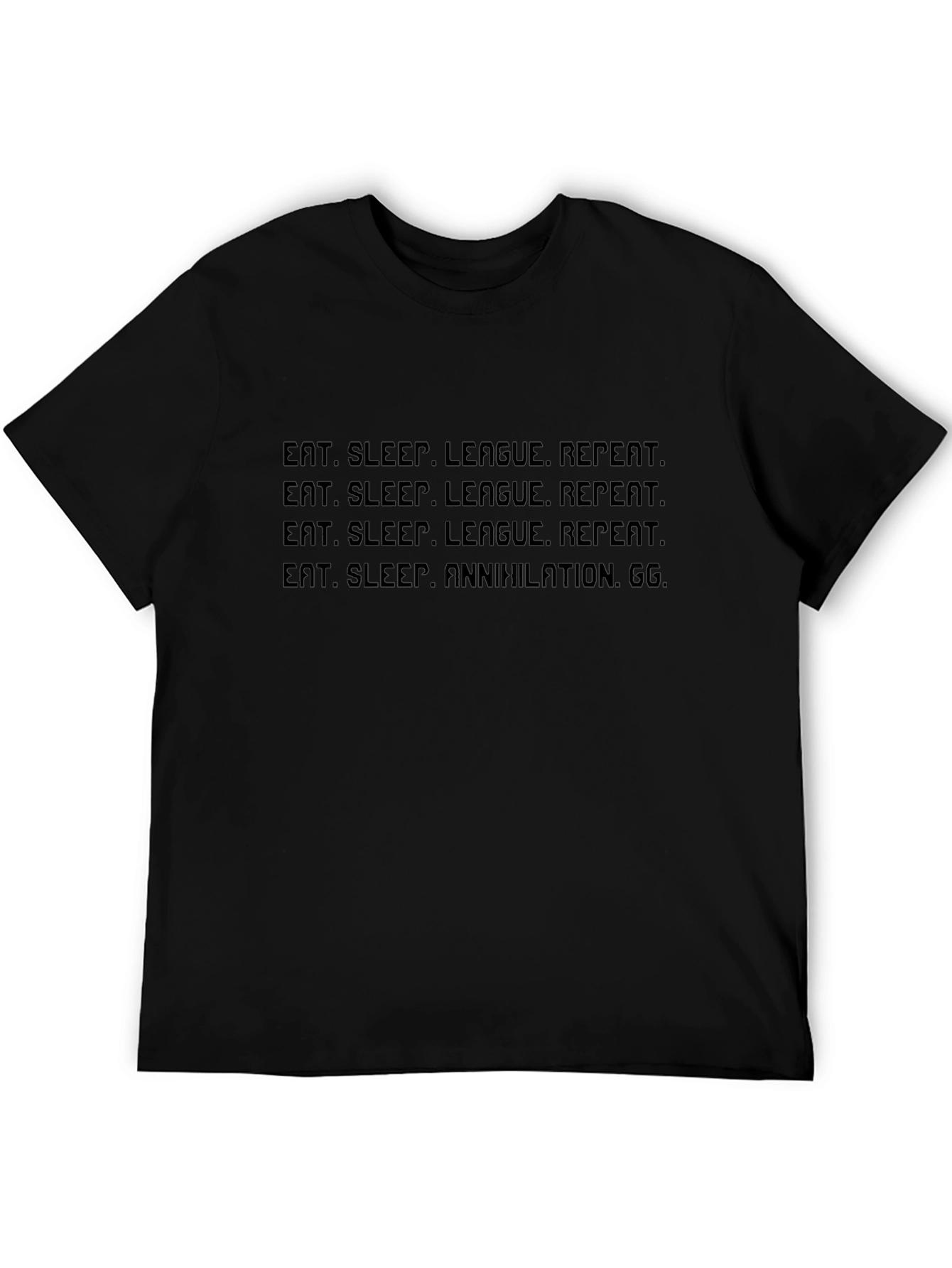 Eat Sleep League Repeat T-Shirt
