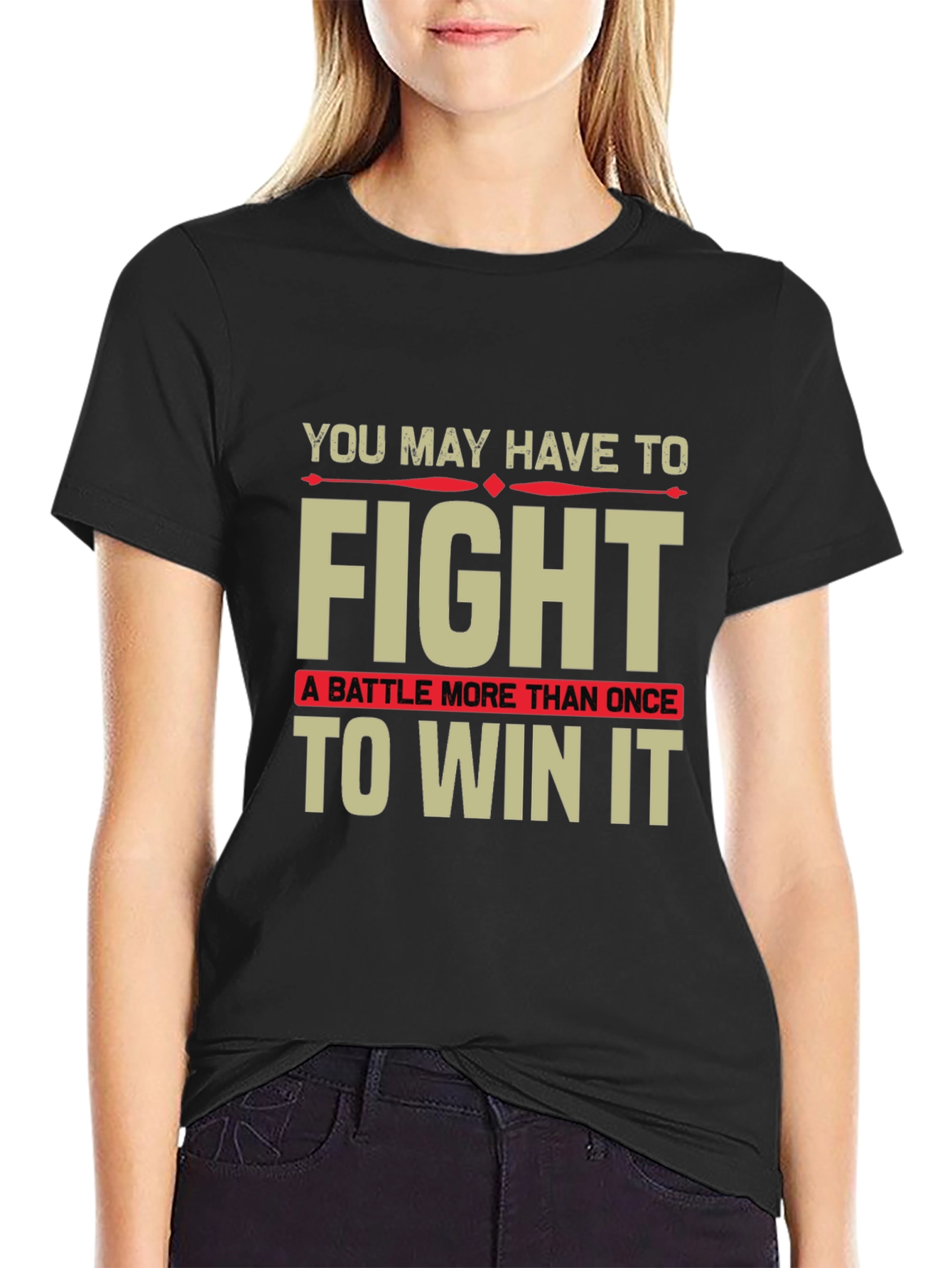 Motivational Fight to Win T-Shirt
